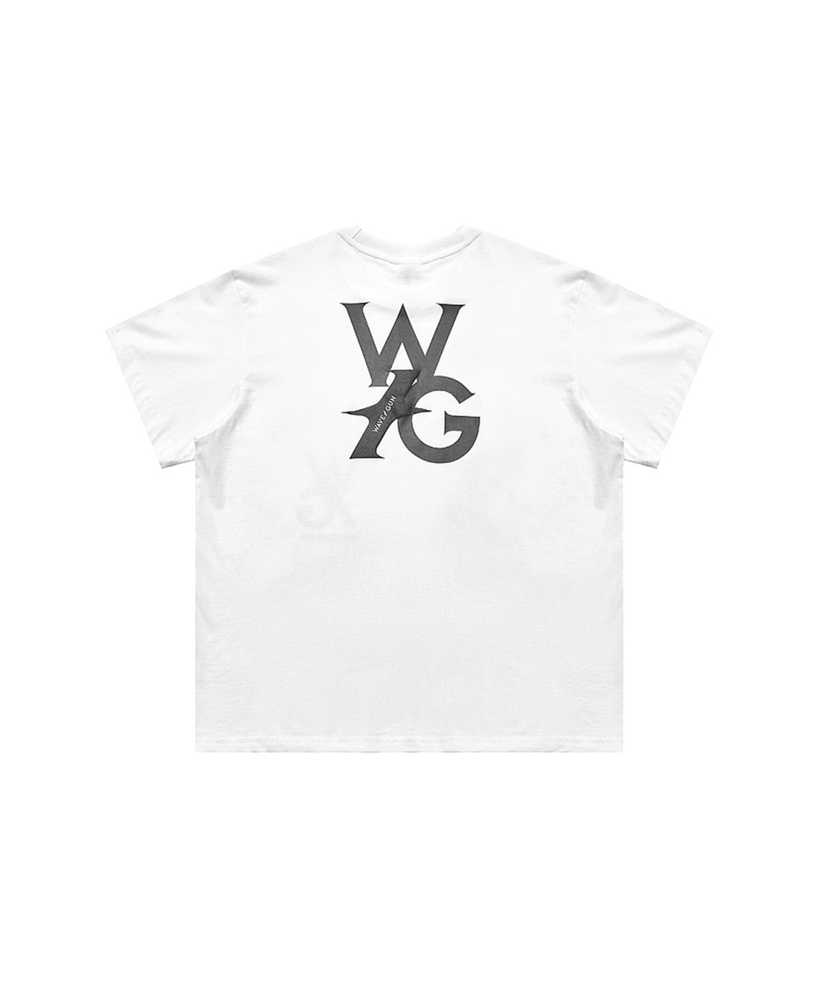 웨이브건(WAVEGUN) 뉴로고 티셔츠 화이트