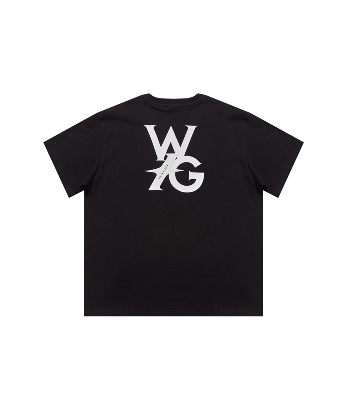 웨이브건(WAVEGUN) 뉴로고 티셔츠 블랙