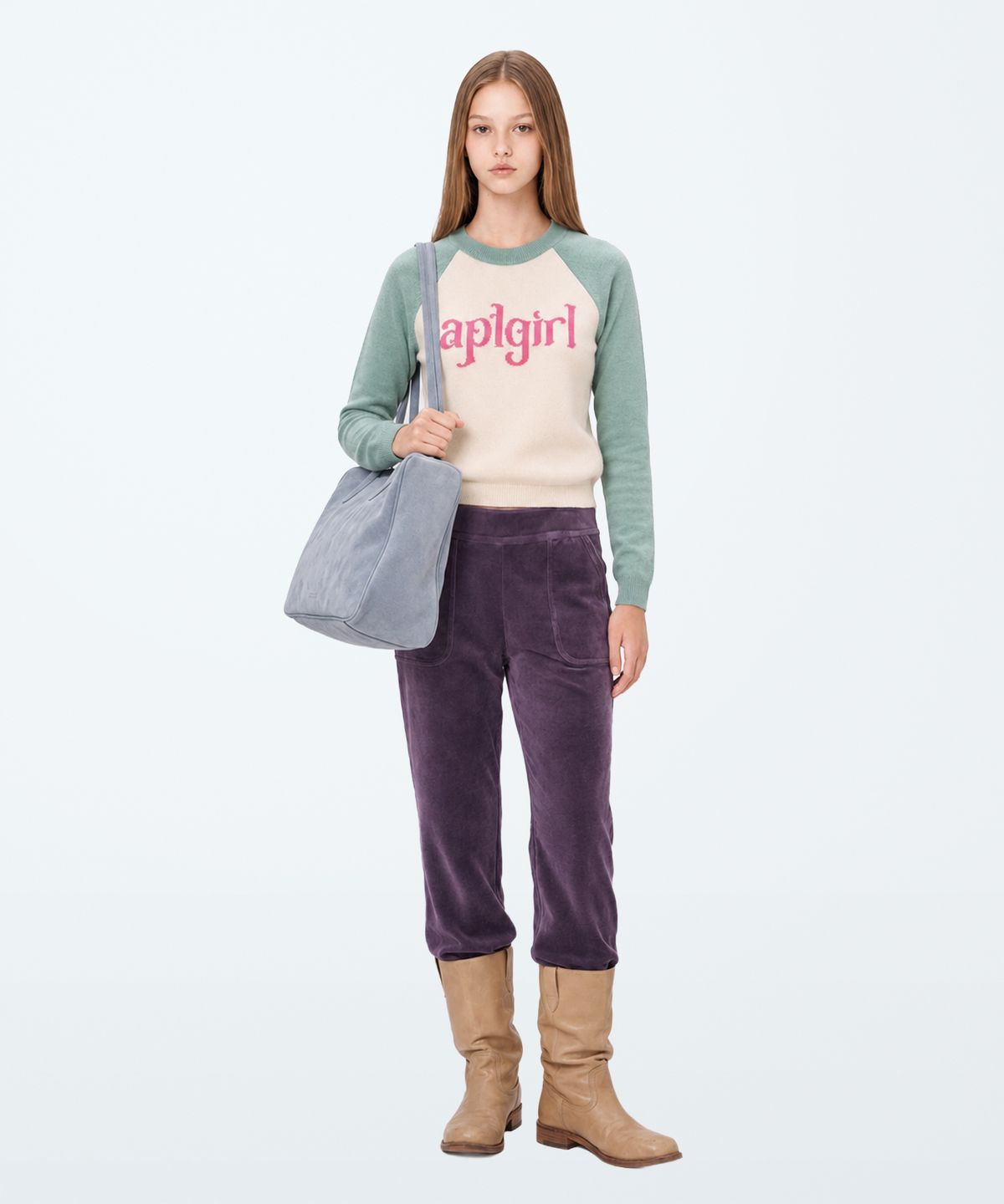 아파트먼트(APARTMENT) (W) GRATIFY KNIT - MINT