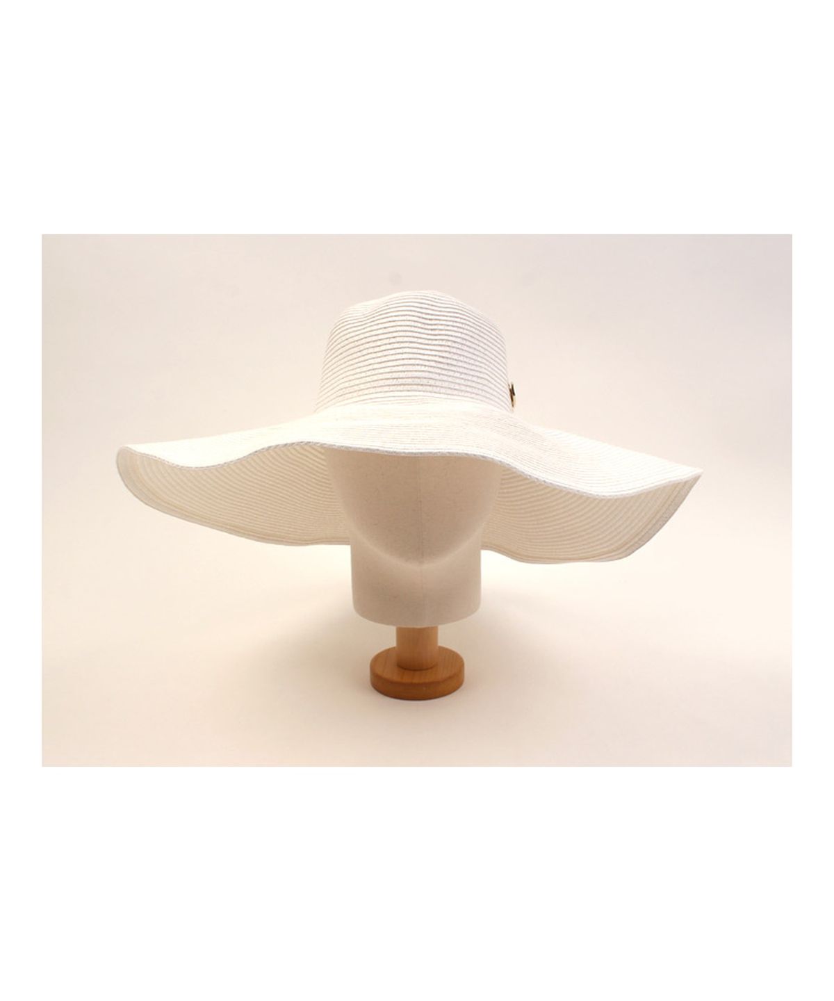 유니버셜 케미스트리(UNIVERSAL CHEMISTRY) Long White Wire Cloche Hat GD 여름페도라