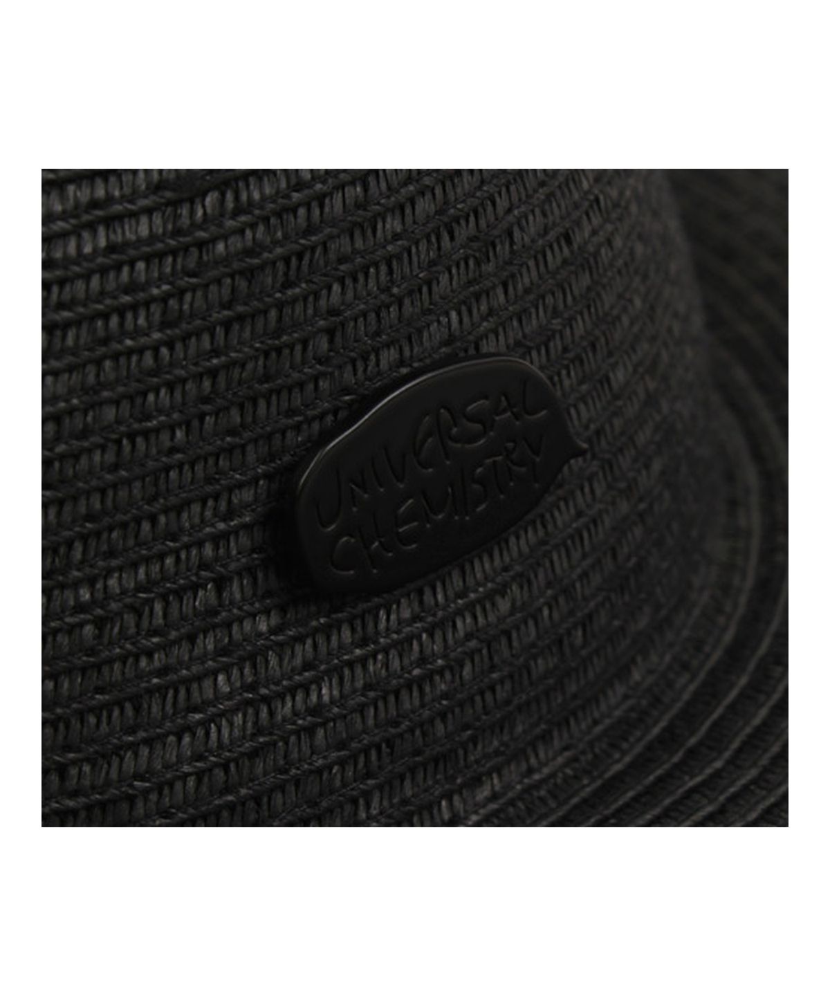유니버셜 케미스트리(UNIVERSAL CHEMISTRY) Long Black Wire Cloche Hat BK 여름페도라