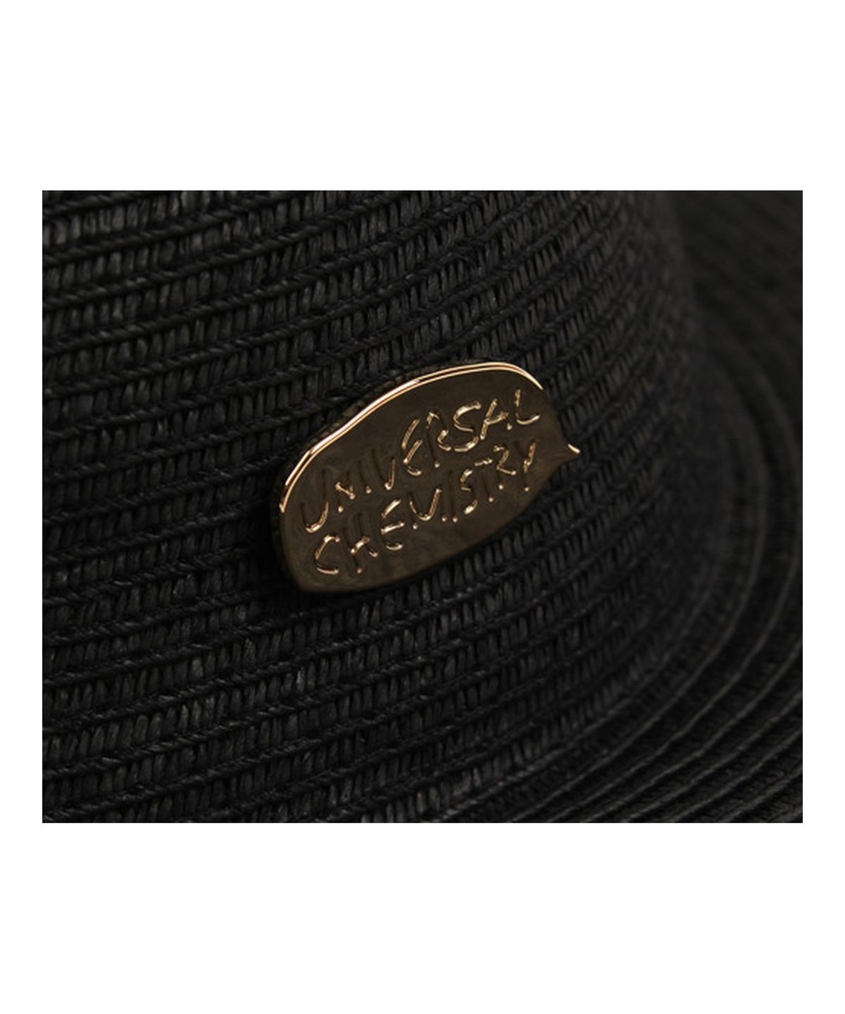 유니버셜 케미스트리(UNIVERSAL CHEMISTRY) Long Black Wire Cloche Hat GD 여름페도라