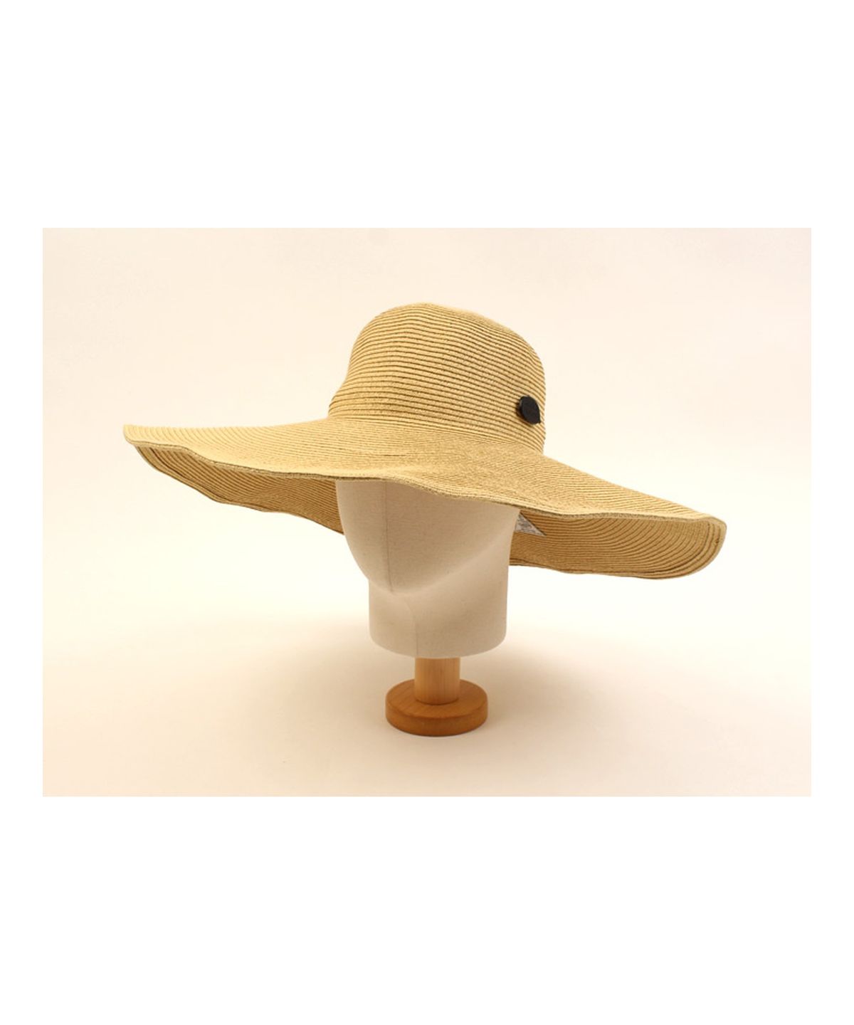 유니버셜 케미스트리(UNIVERSAL CHEMISTRY) Long Beige Wire Cloche Hat BK 여름페도라