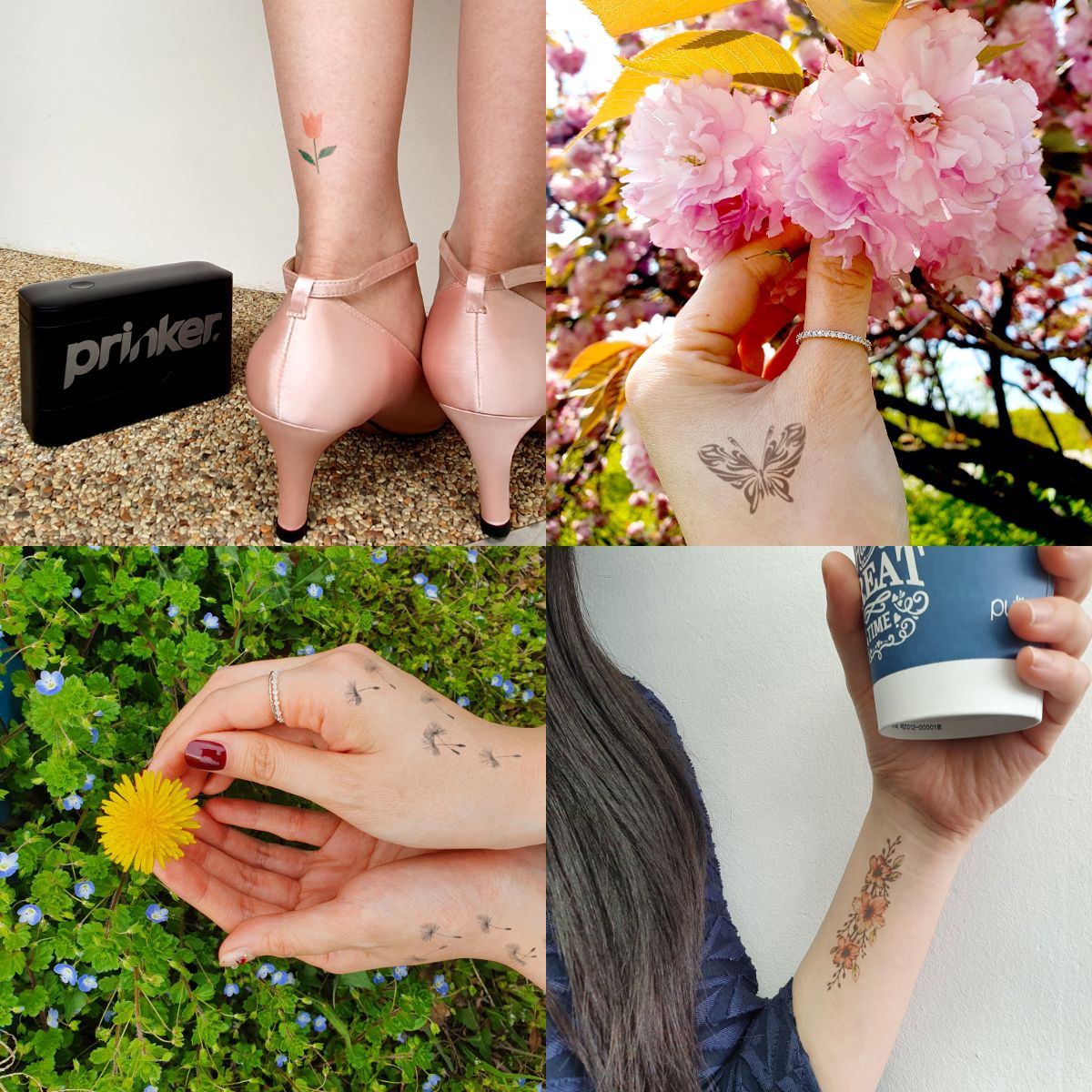 프링커(PRINKER) (프링커S 전용)블랙 화장품 잉크 카트리지 세트(블랙잉크+프라이머)
