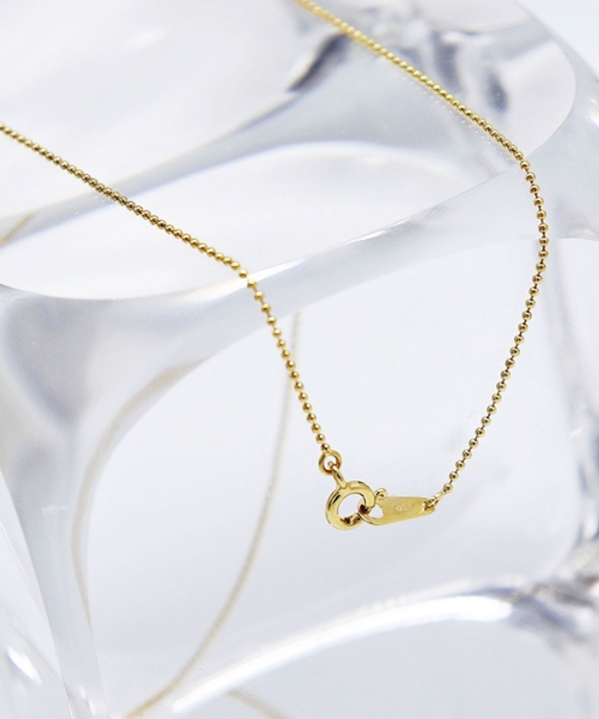 봉보(BONBEAU) Volume heart point gold Necklace 골드 하트 통통 목걸이 9mm 15mm 20mm