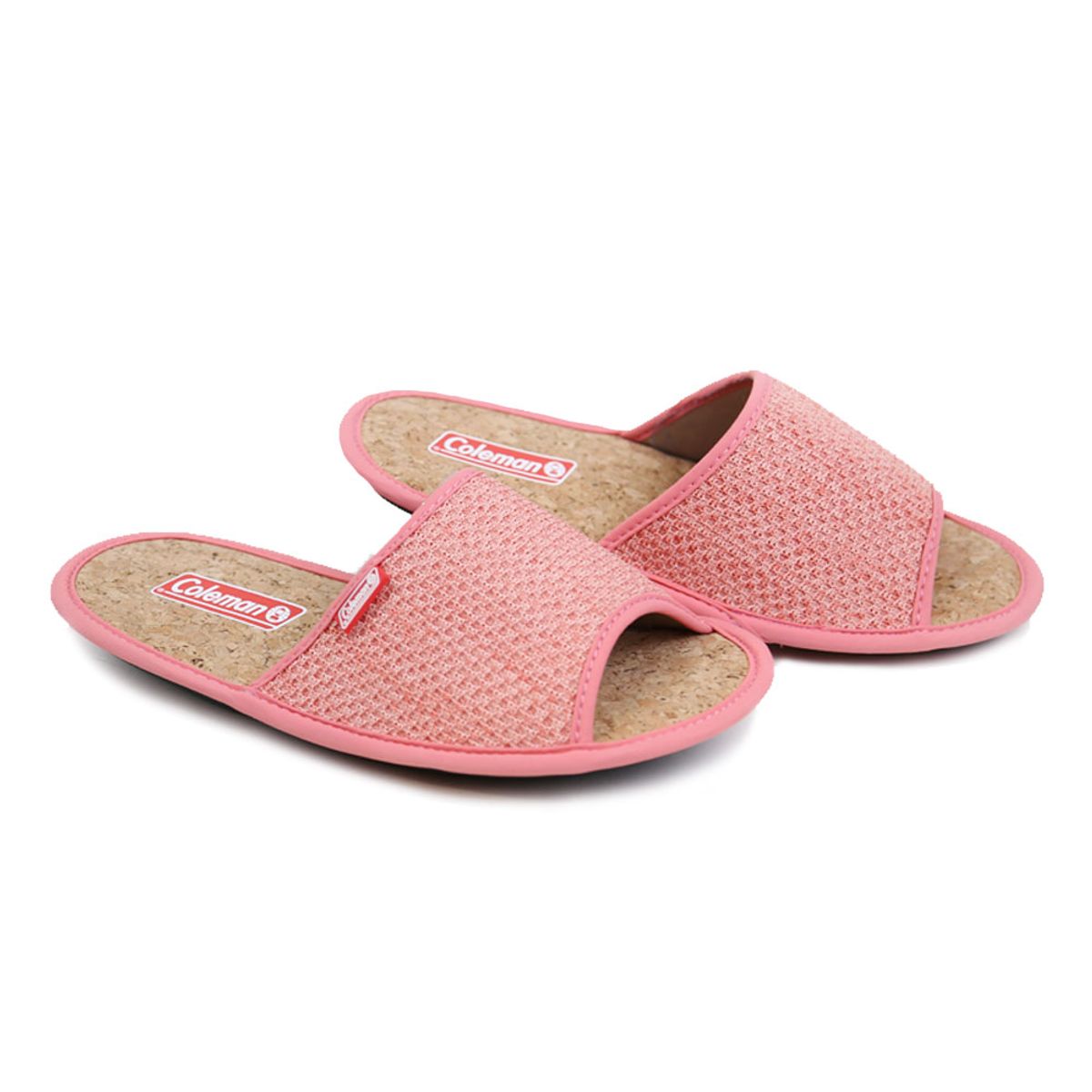 콜맨슈즈(COLEMAN SHOES) 벨로 BELLO 핑크 코르크 남여공용 거실화 슬리퍼