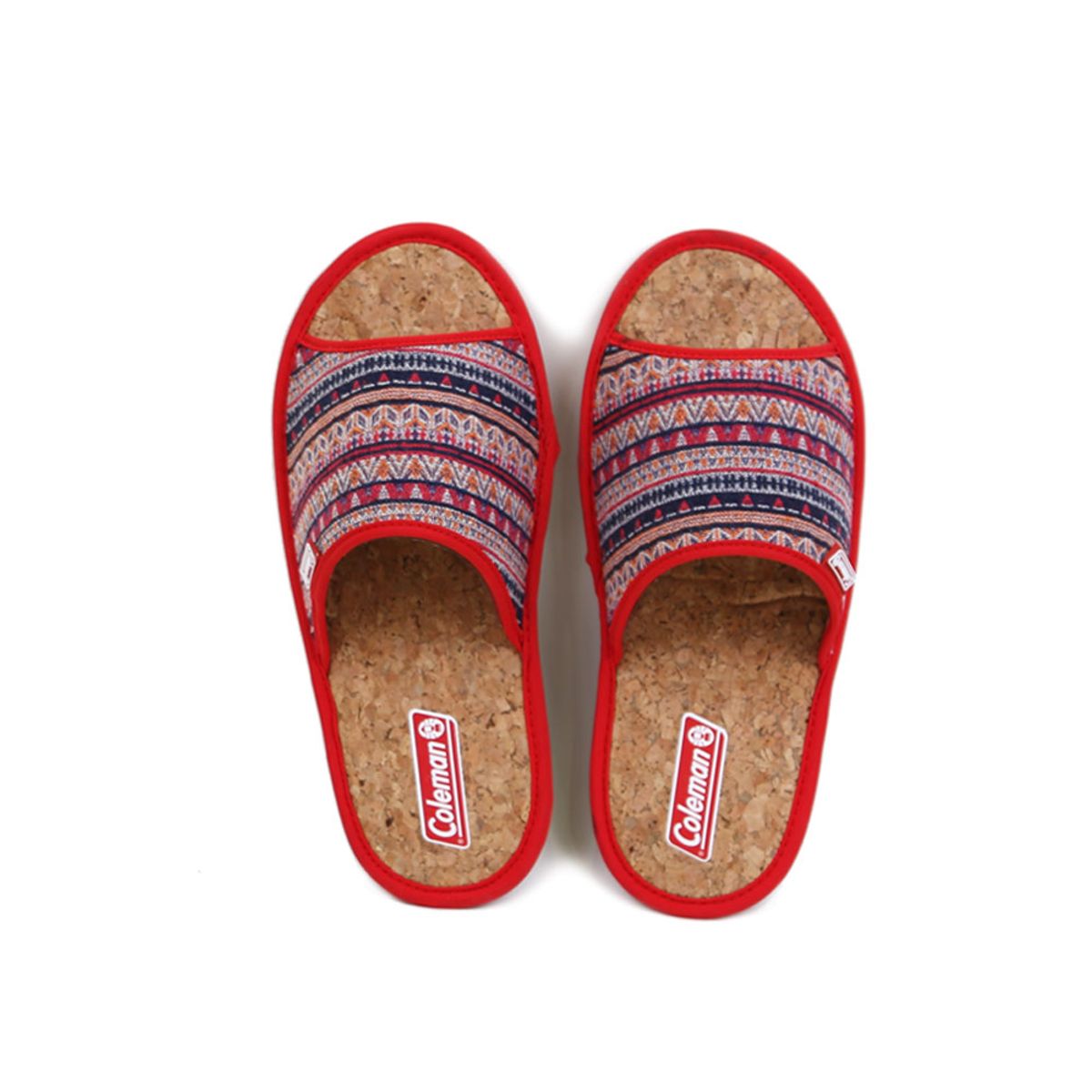 콜맨슈즈(COLEMAN SHOES) 지오 GIO 코르크 거실화 레드