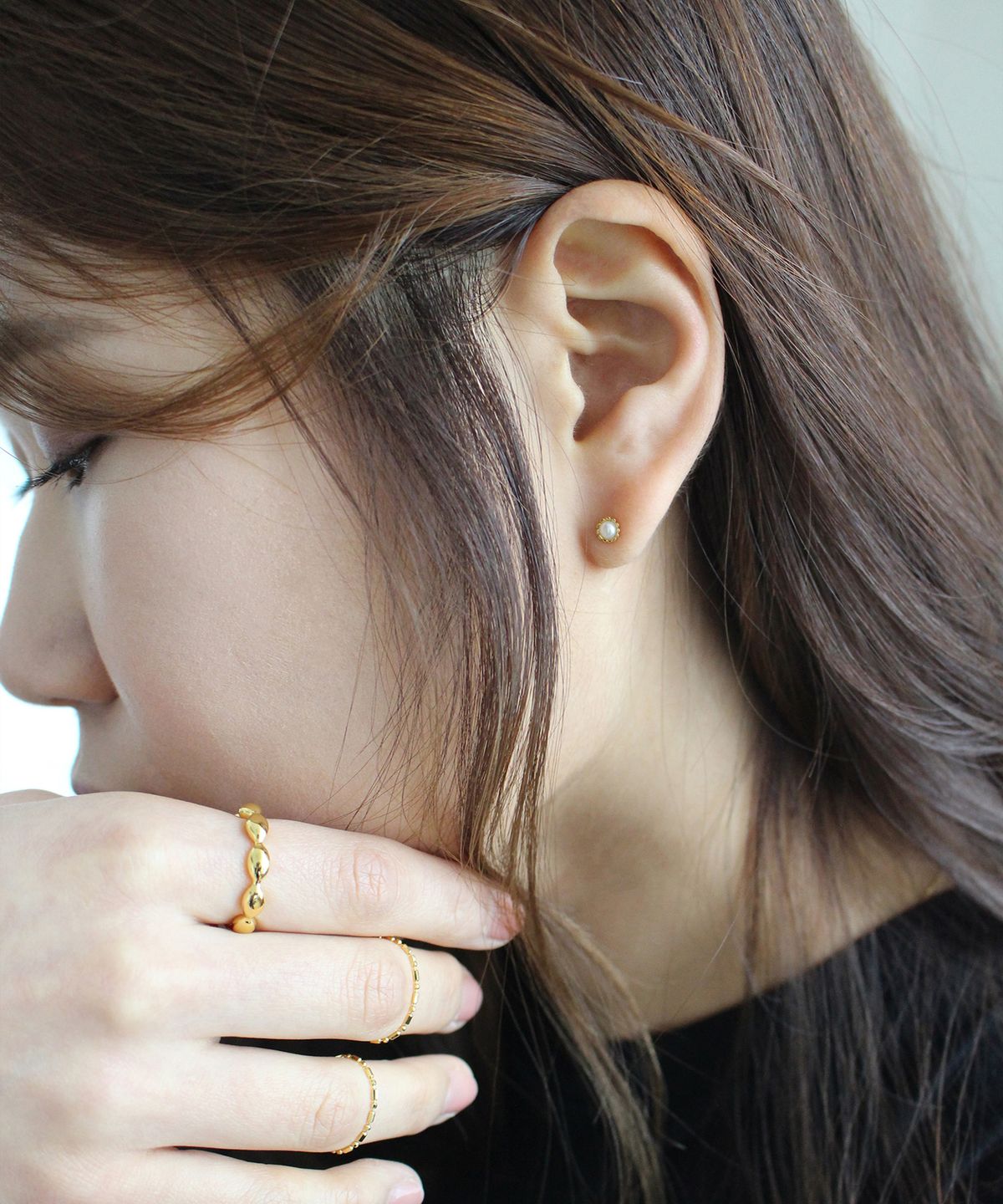 메이딘리(MADIN'LY) Bouton earring