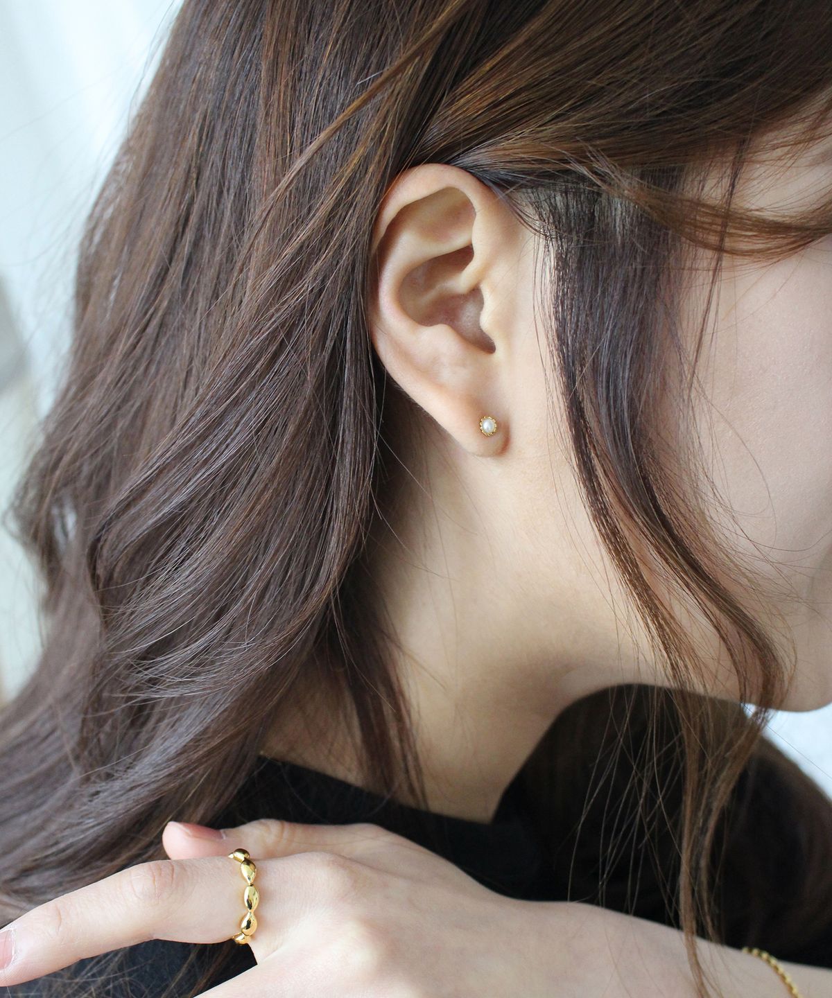메이딘리(MADIN'LY) Bouton earring