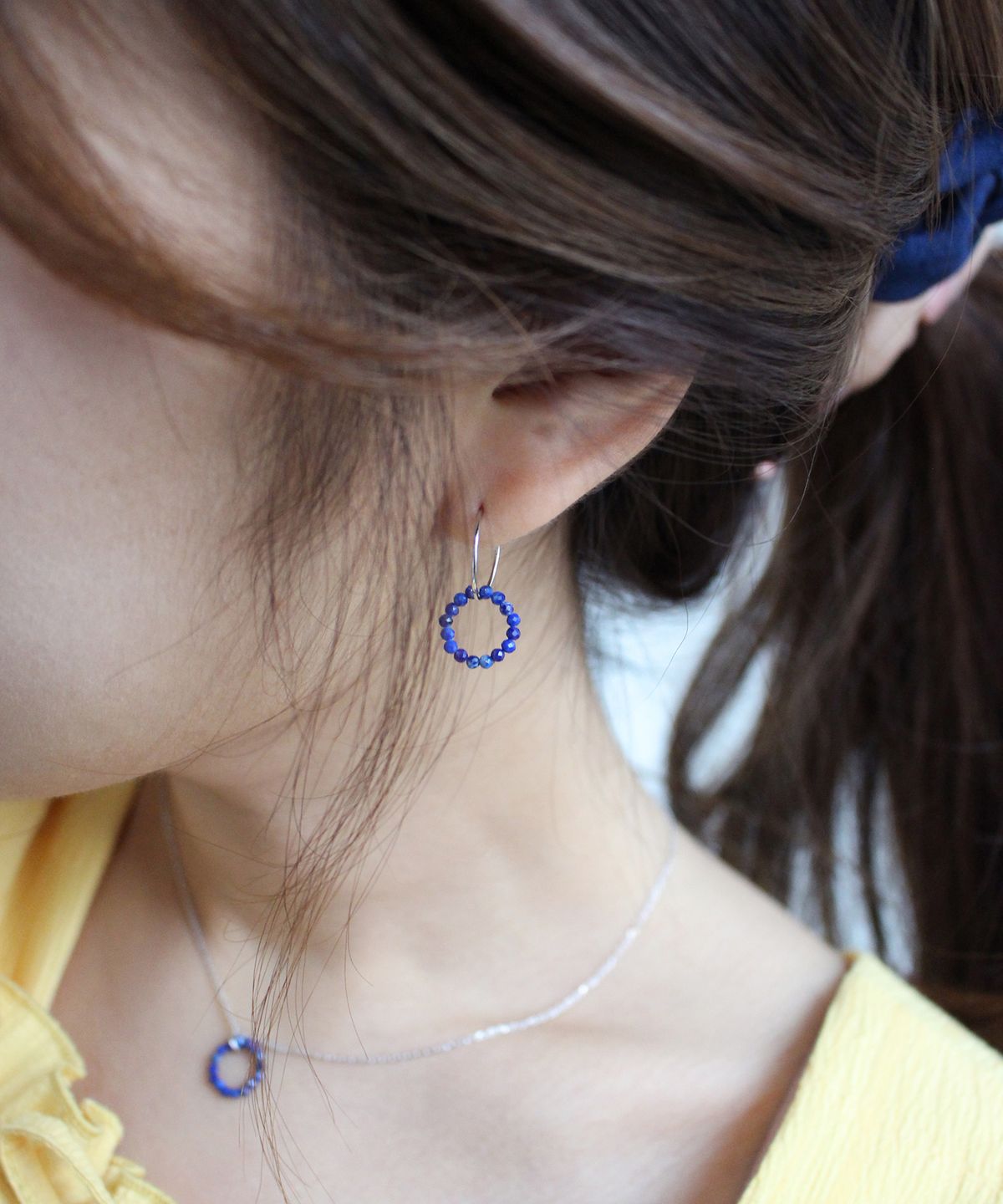 메이딘리(MADIN'LY) Lapis earring