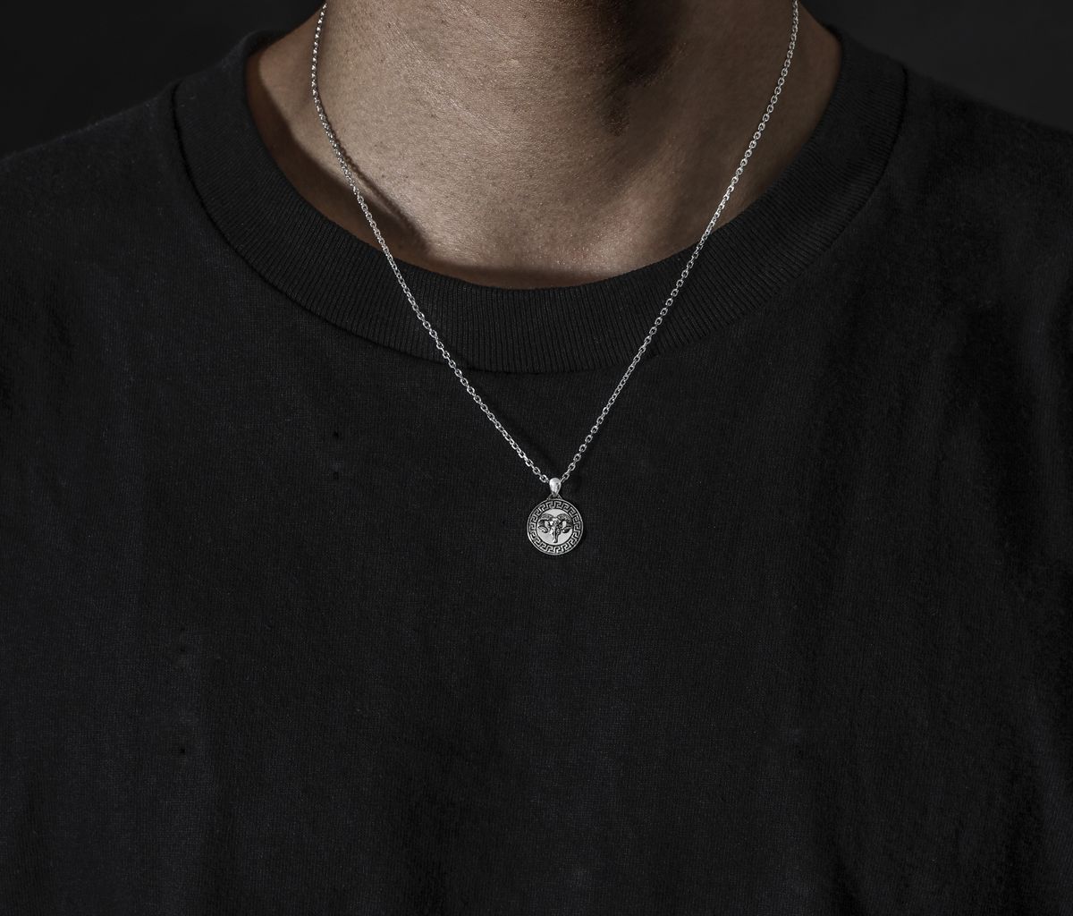 스팅925(STING925) Ram Shield Pendant
