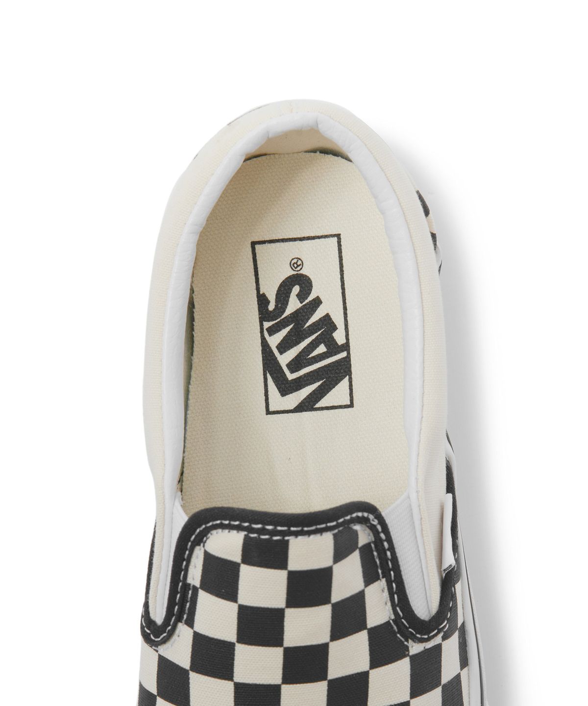 반스(VANS) 클래식 슬립온 플랫폼 - (체커보드) 블랙:화이트 / VN00018EBWW1