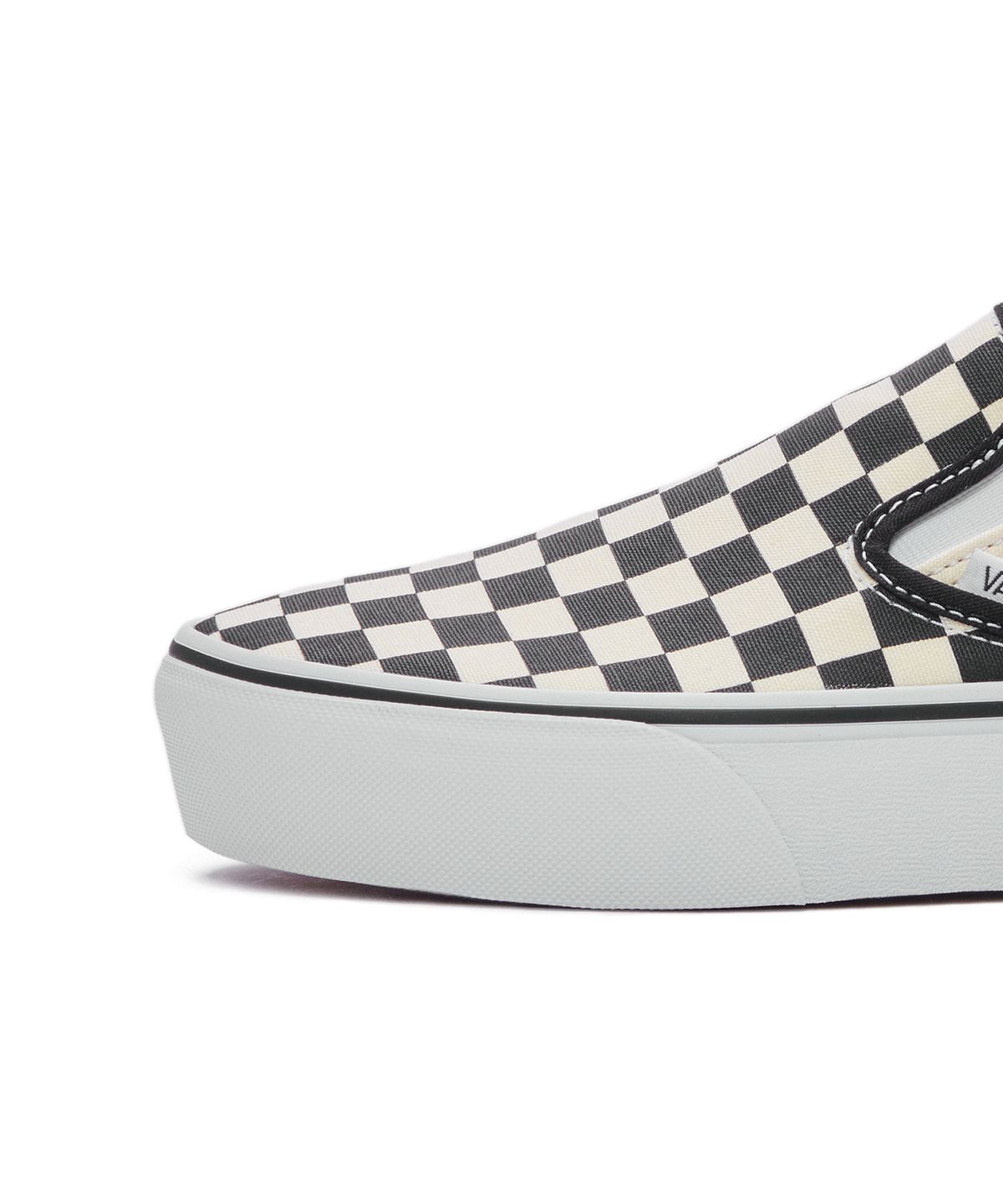 반스(VANS) 클래식 슬립온 플랫폼 - (체커보드) 블랙:화이트 / VN00018EBWW1