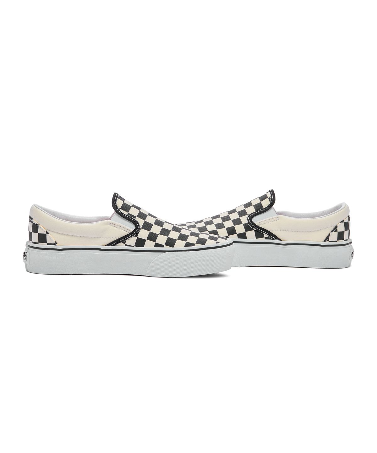 반스(VANS) 클래식 슬립온 플랫폼 - (체커보드) 블랙:화이트 / VN00018EBWW1