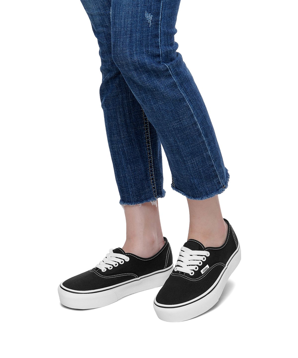 반스(VANS) 어센틱 플랫폼 2.0 - 블랙 / VN0A3AV8BLK1