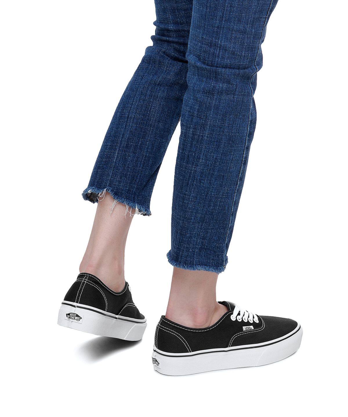 반스(VANS) 어센틱 플랫폼 2.0 - 블랙 / VN0A3AV8BLK1