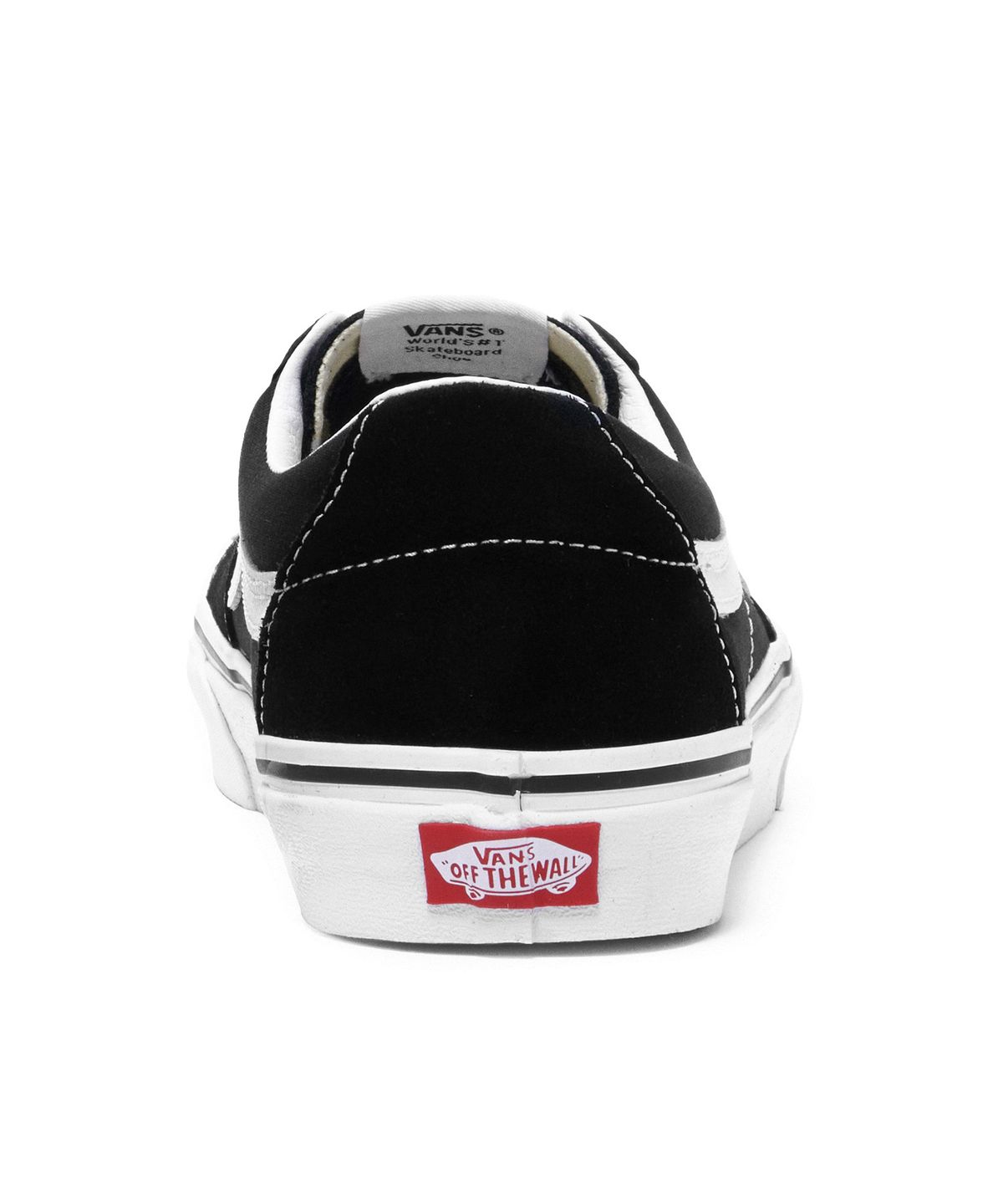 반스(VANS) 스케이트 로우 - 블랙:트루 화이트 / VN0A4UUK6BT1