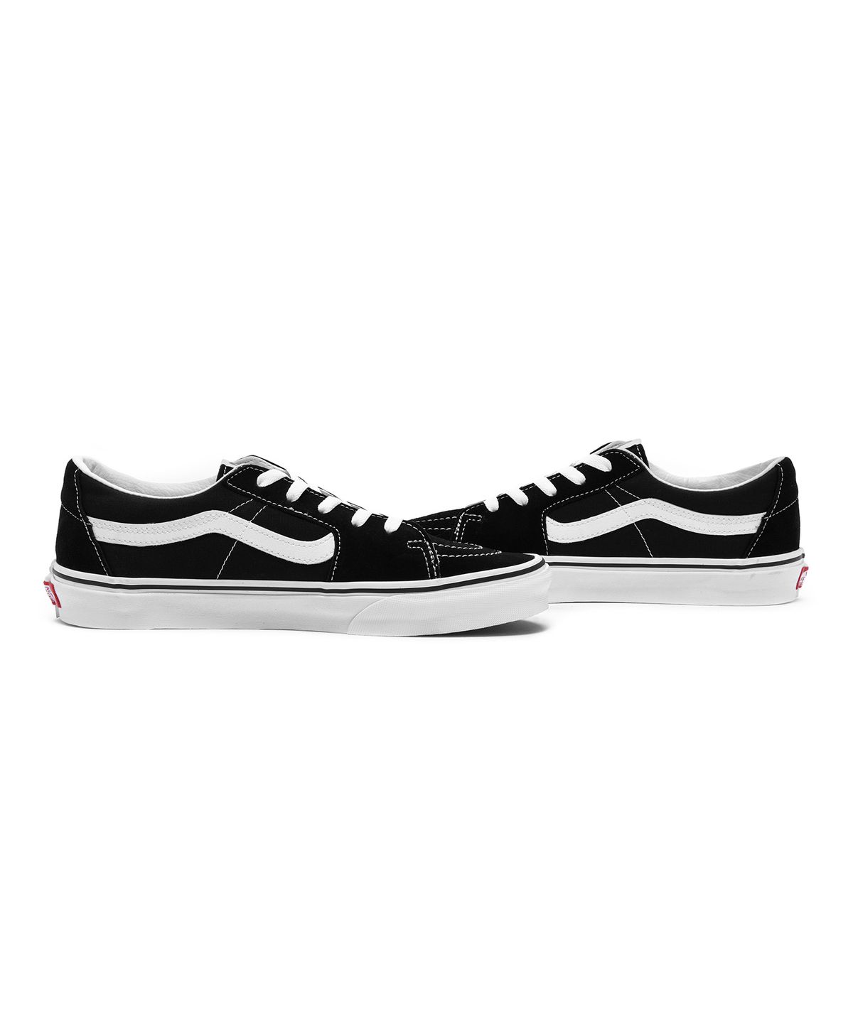반스(VANS) 스케이트 로우 - 블랙:트루 화이트 / VN0A4UUK6BT1