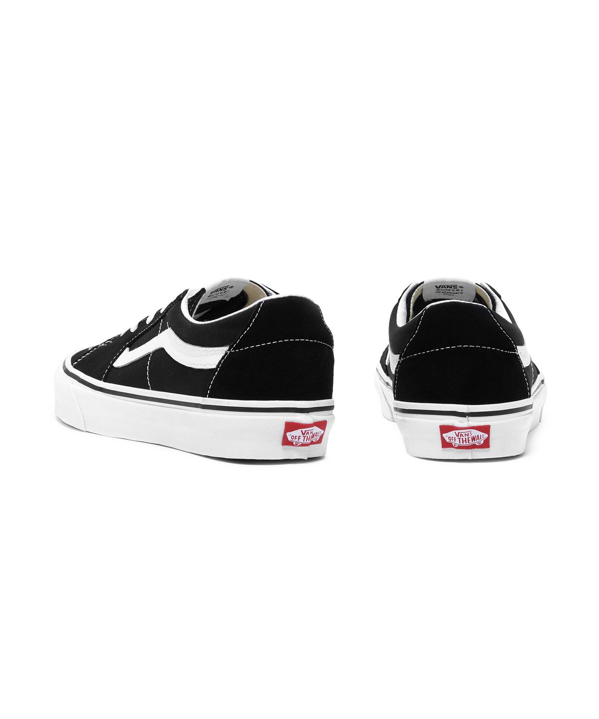 반스(VANS) 스케이트 로우 - 블랙:트루 화이트 / VN0A4UUK6BT1