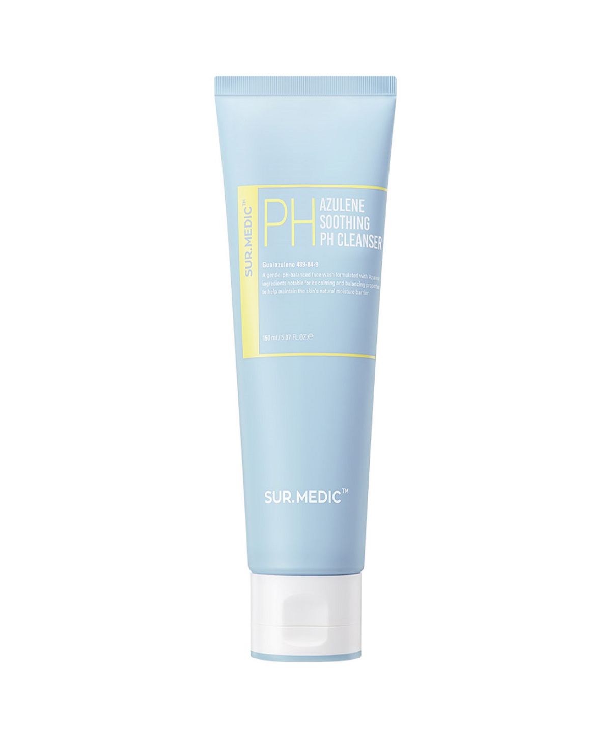 써메딕(SURMEDIC) 저자극 미세먼지 94% 세정 아줄렌 수딩 약산성 클렌저 150ml