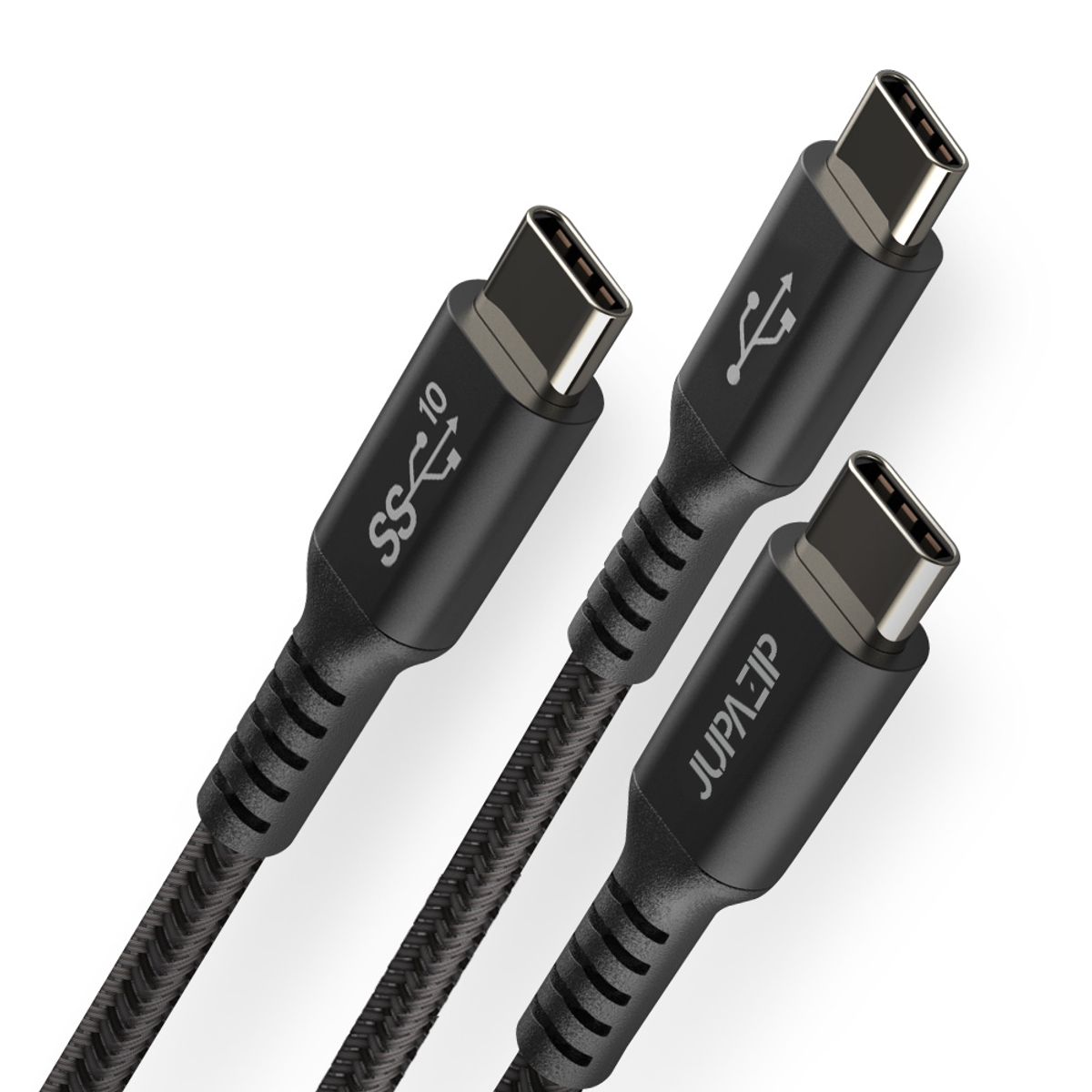 주파집(JUPAZIP) CtoC 고속충전케이블 PD타입 썬더볼트 100W USB2.0 2m