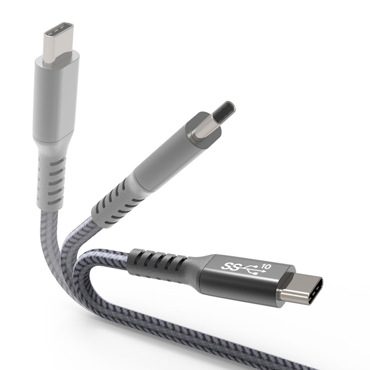 주파집(JUPAZIP) CtoC 고속충전케이블 PD타입 썬더볼트 100W USB2.0 2m