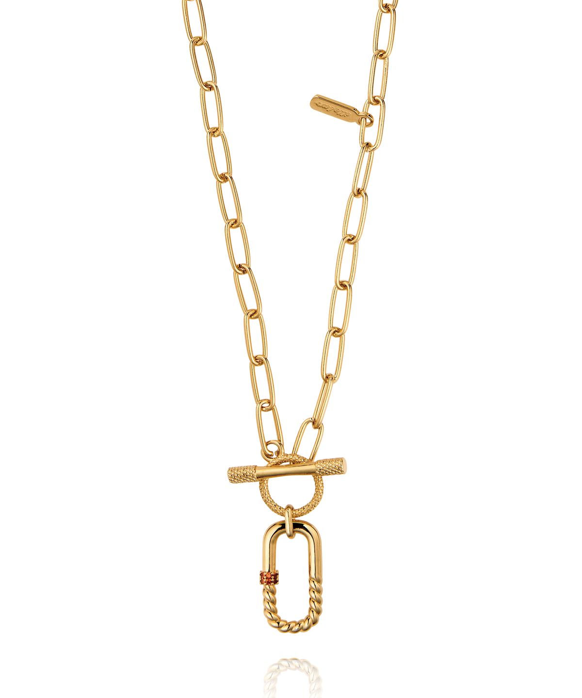 일레란느(ILLE LAN) Plucky Lock Necklace