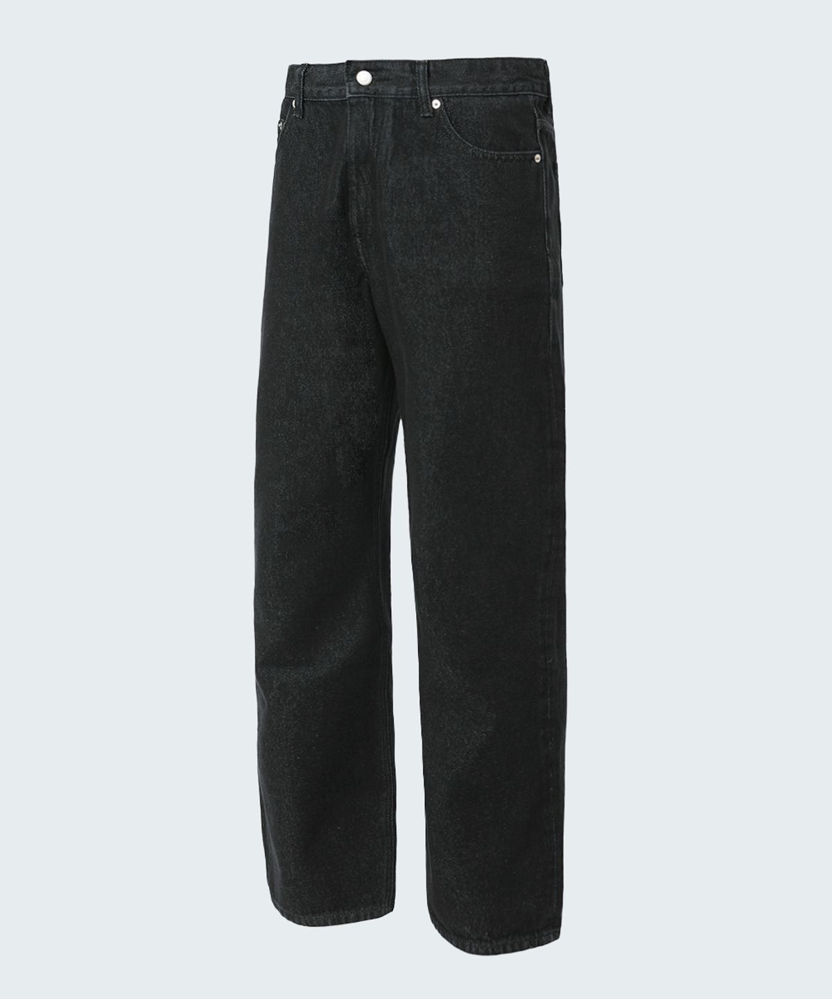 오더아카이브(ORDER ARCHIVE) Minimal wide jeans - 로우 블랙진