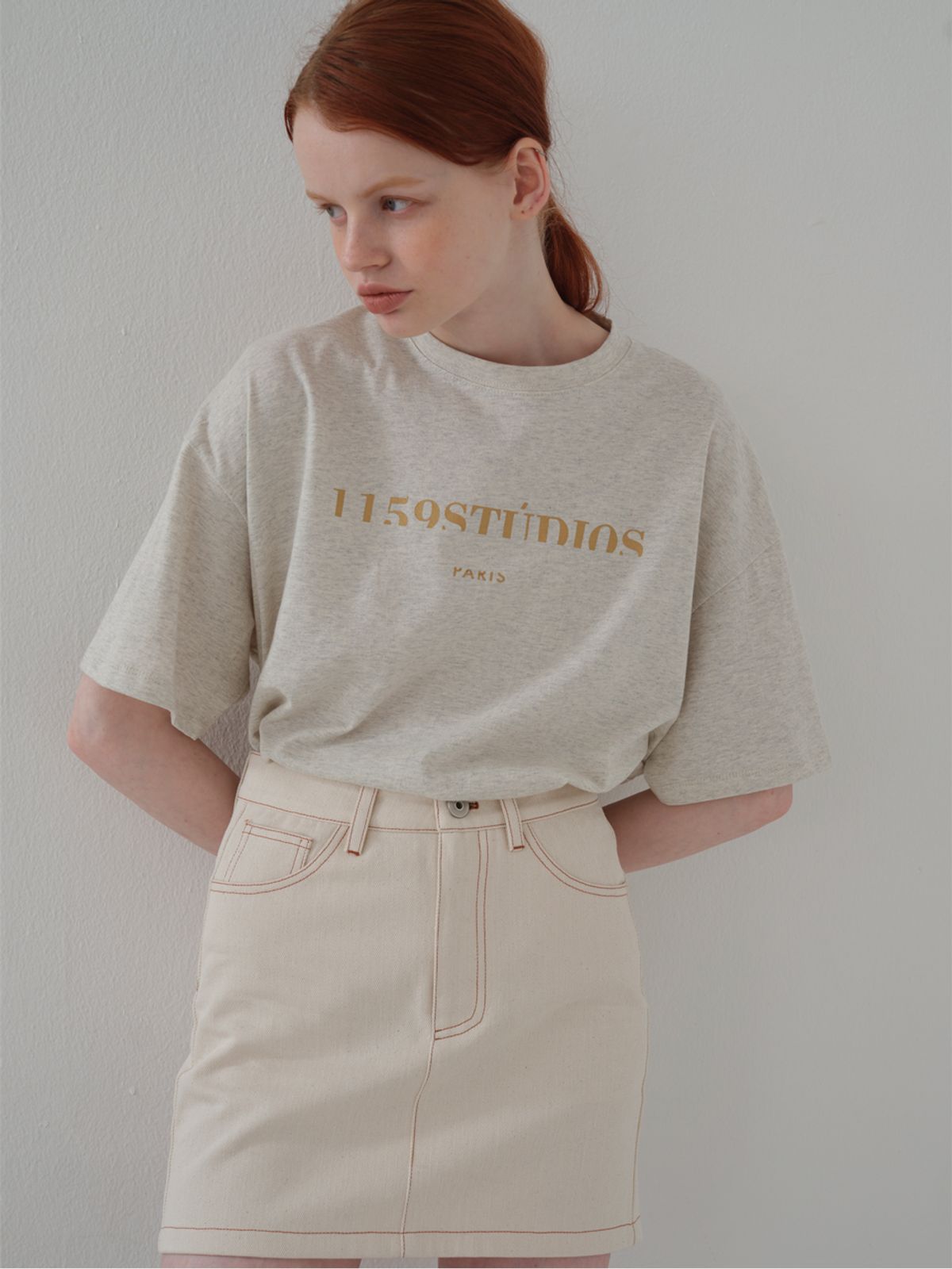 일일오구스튜디오(1159STUDIO) A1 COTTON STITCH SKIRTS_IV