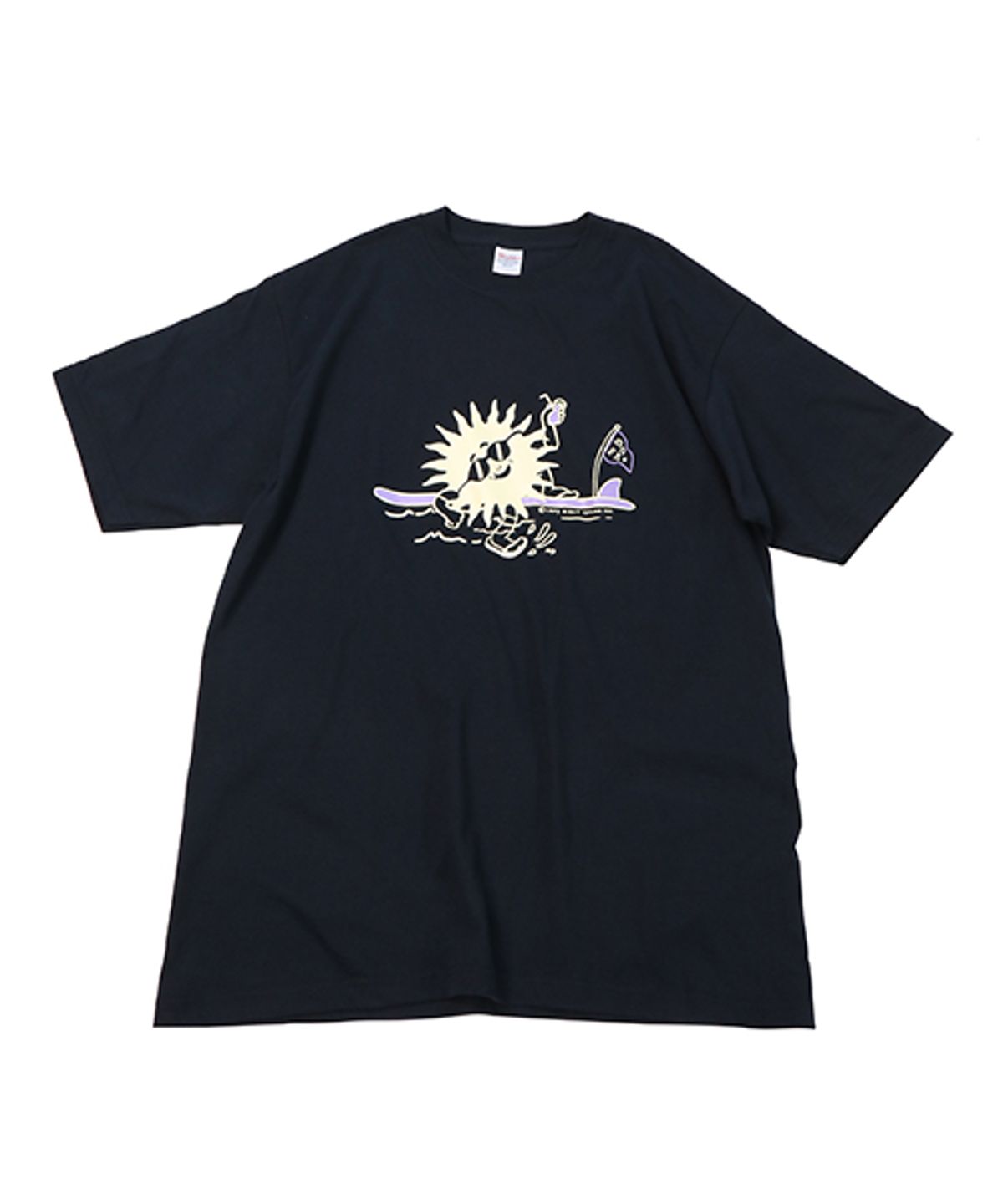 몽키플라워(Monkey Flower) 공용 그래픽 티셔츠 NAVY / MS0WTS03U69
