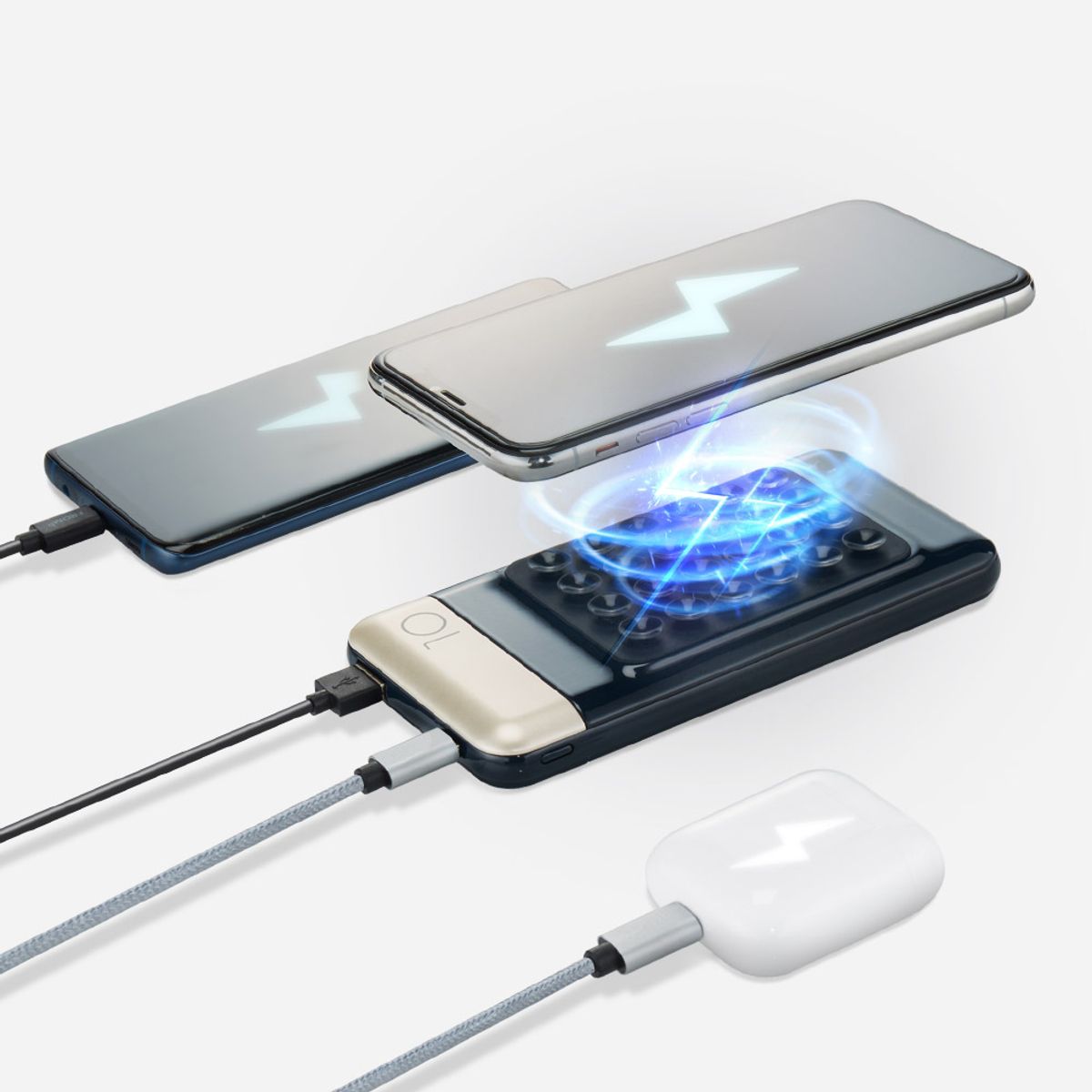 프롬비(FROMB) 고속 무선 보조배터리 10000mah