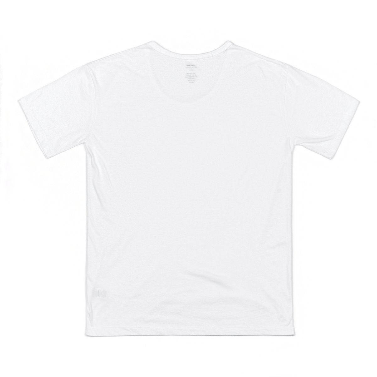 고저(GOZER) UNDER HALF T-SHIRT_WHITE
