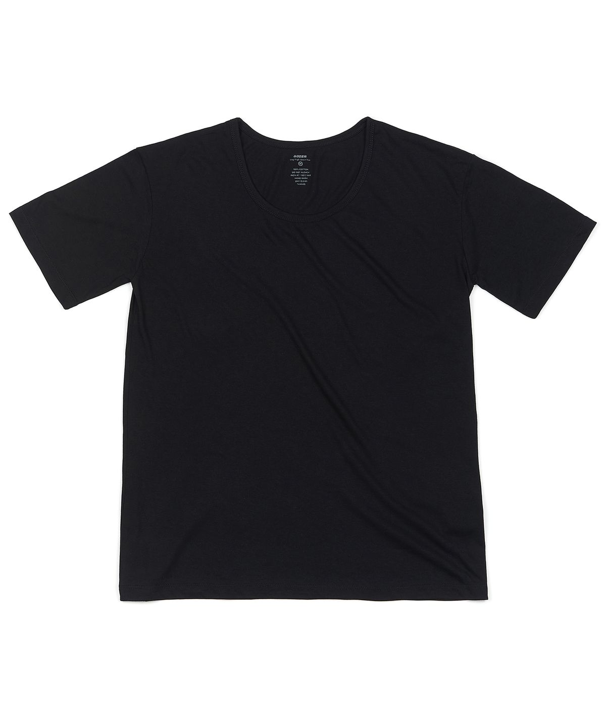 고저(GOZER) UNDER HALF T-SHIRT_BLACK
