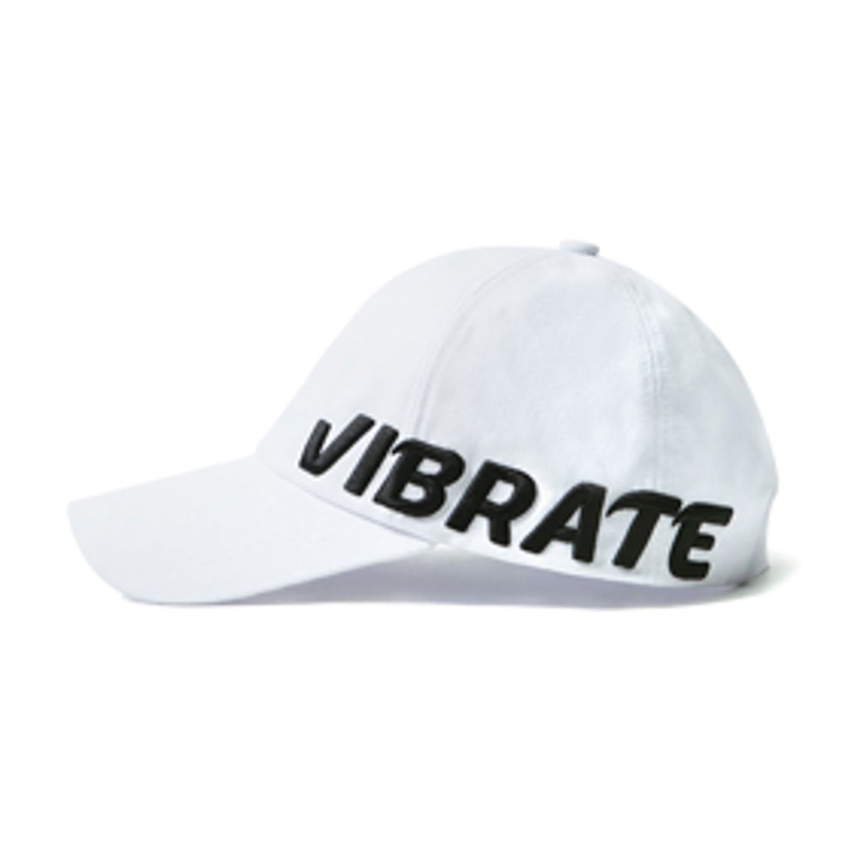 바이브레이트(VIBRATE) SIDE SIGNATURE CAP (WHITE)