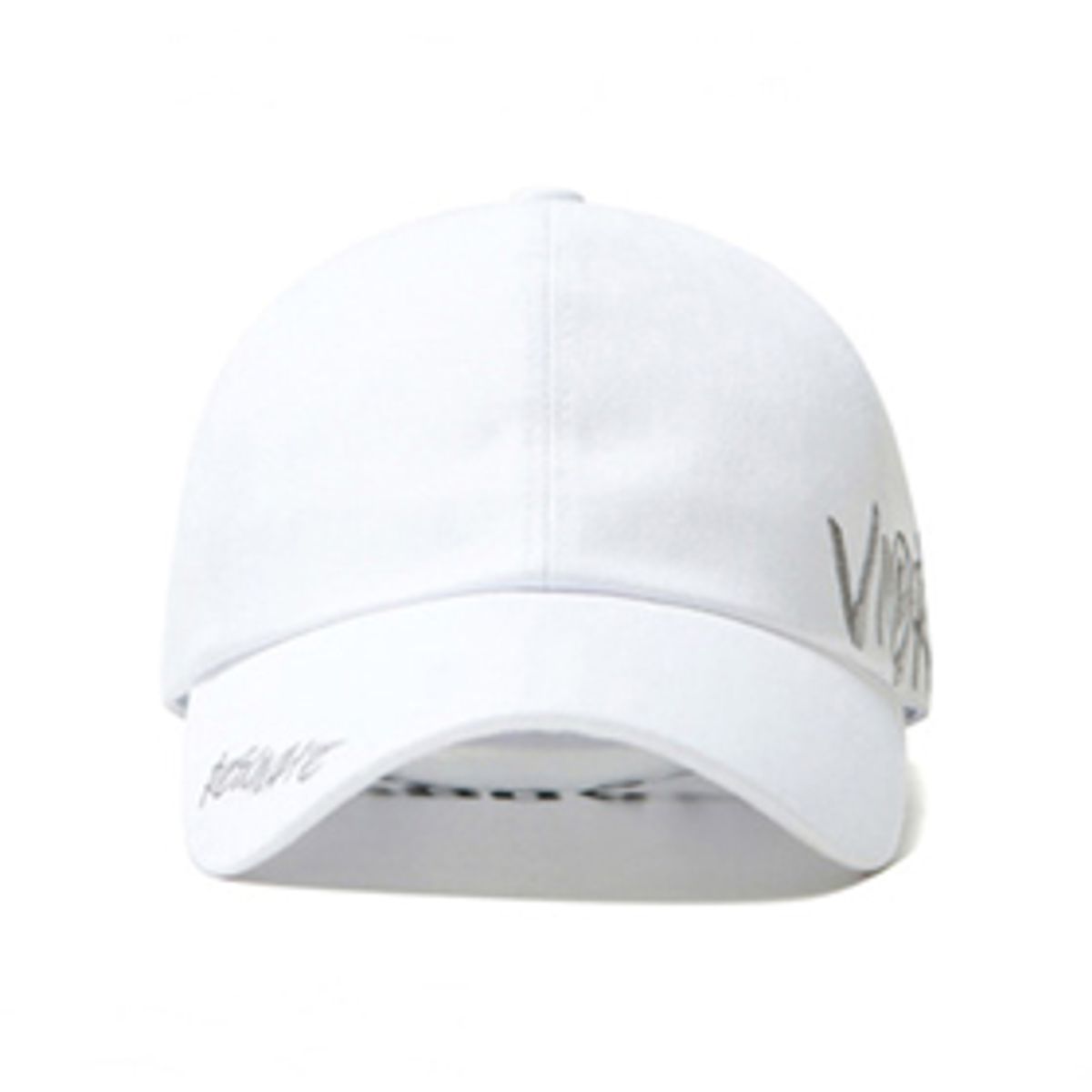 바이브레이트(VIBRATE) BY THE SIDE BALL CAP (white)