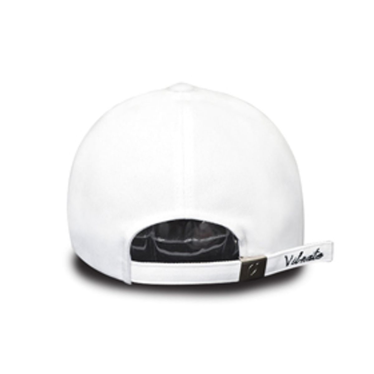 바이브레이트(VIBRATE) BLACK LINE - TRIANGLE VISOR BALL CAP (WHITE)