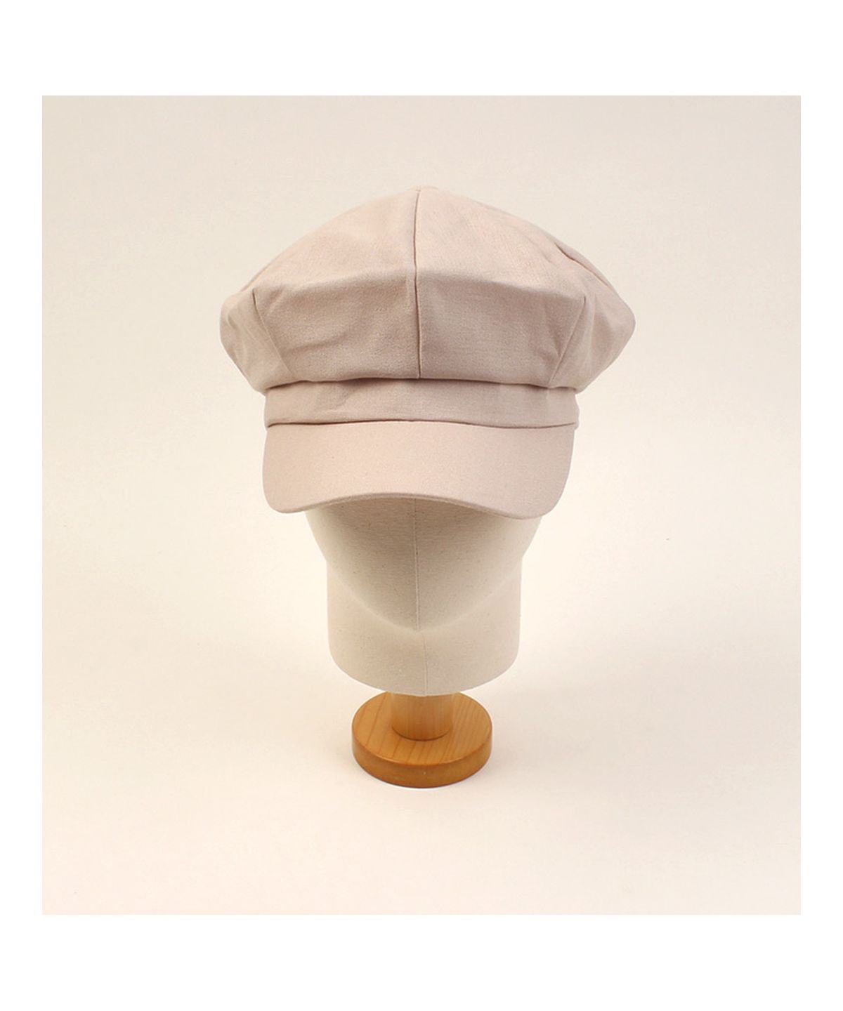 유니버셜 케미스트리(UNIVERSAL CHEMISTRY) Cool Beige Linen Newsboy Cap 린넨뉴스보이캡