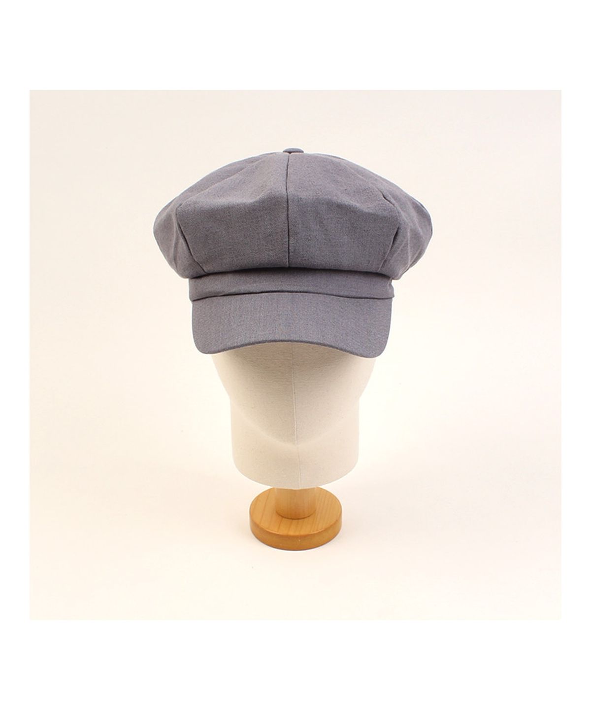 유니버셜 케미스트리(UNIVERSAL CHEMISTRY) Cool Gray Linen Newsboy Cap 뉴스보이캡