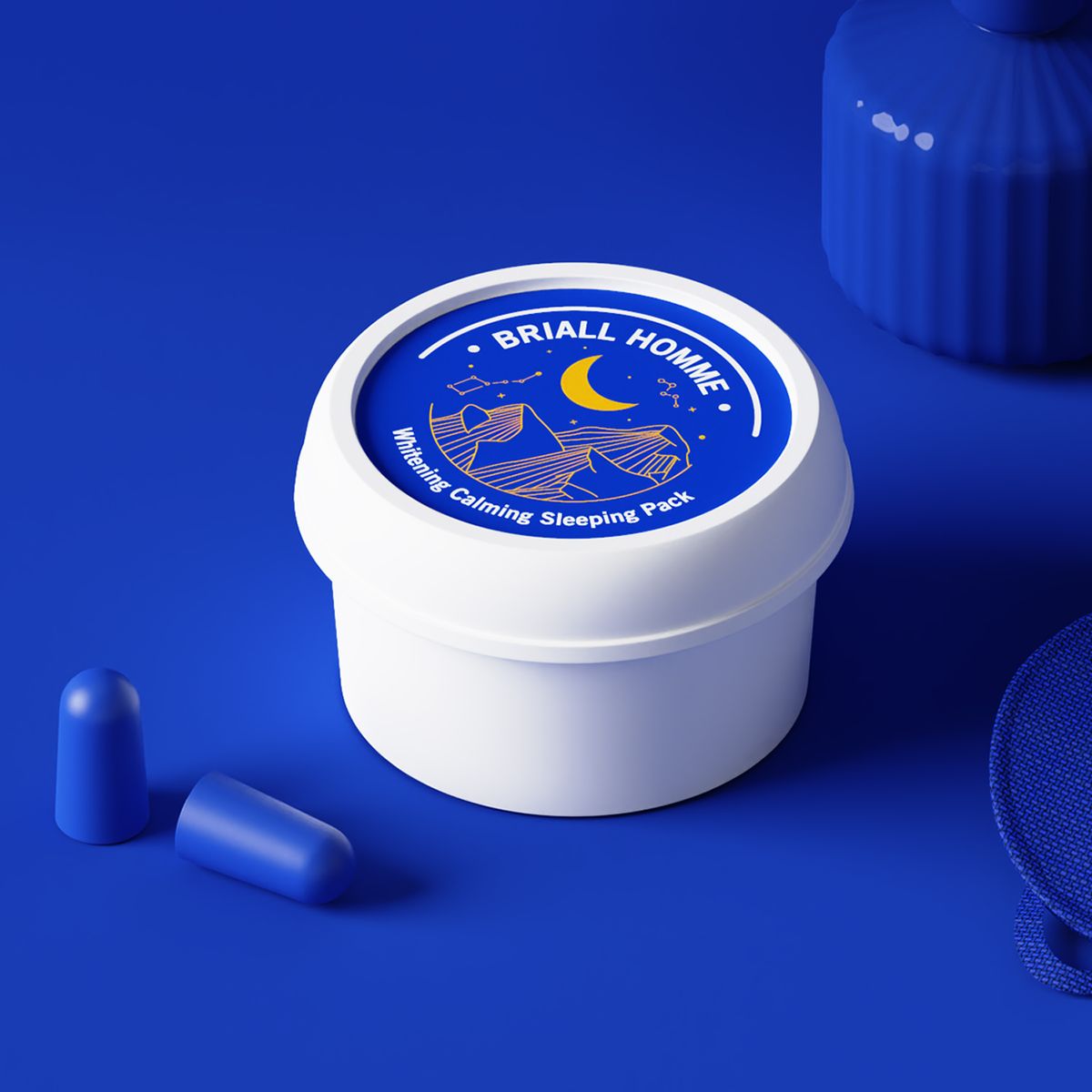브리올옴므(BRIALL HOMME) 수분충전 진정 슬리핑 마스크 나이트 팩 100ml