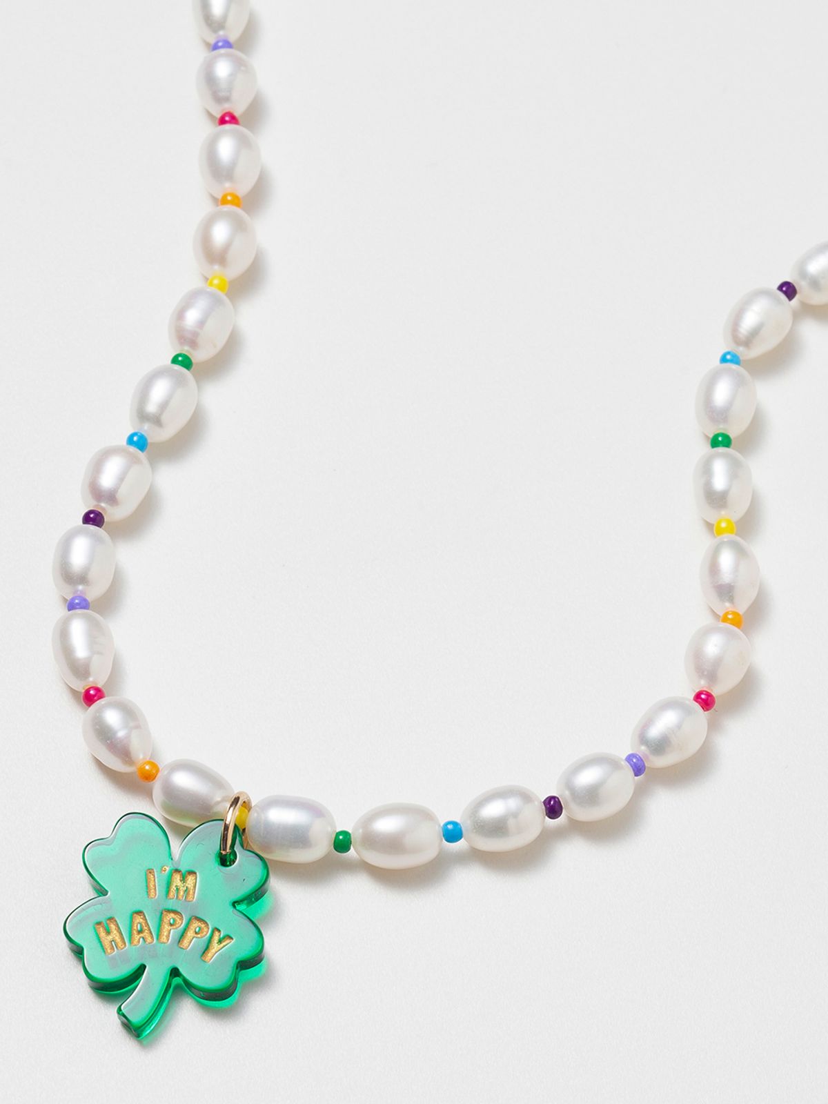마이부(MY BOO) Im Happy Pearl Choker