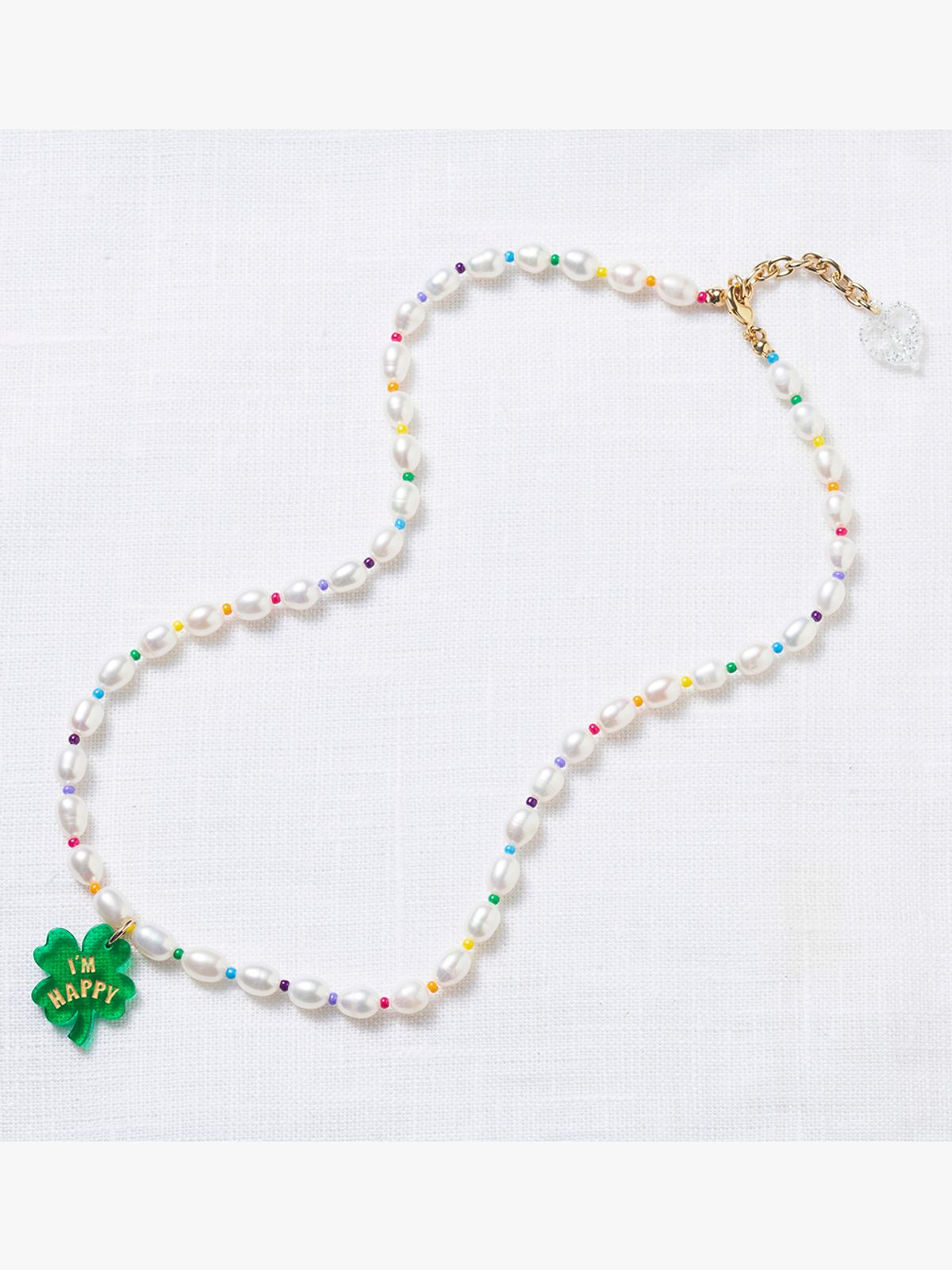 마이부(MY BOO) Im Happy Pearl Choker