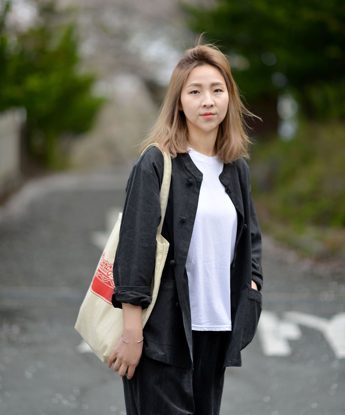 지장사(ZIJANGSA) [P0002] 남여공용 20수 봄가을 긴팔 상하의 세트 (24003)검정