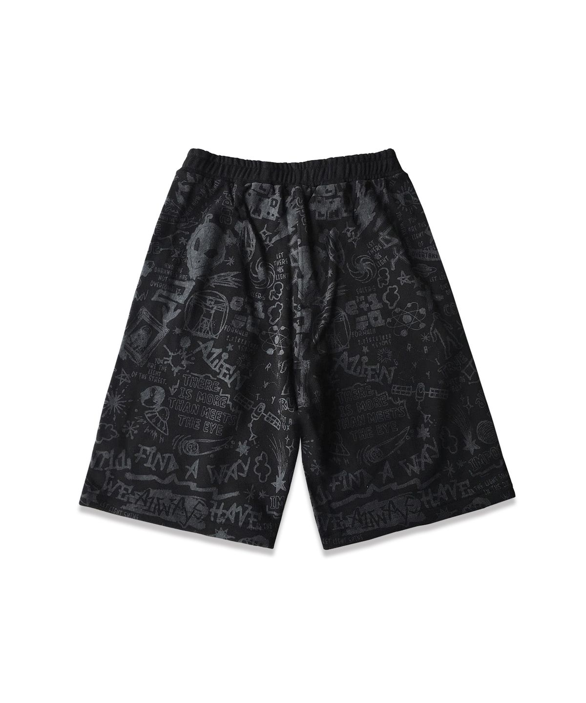 에이오엑스(AOX) Alien graffiti half pants