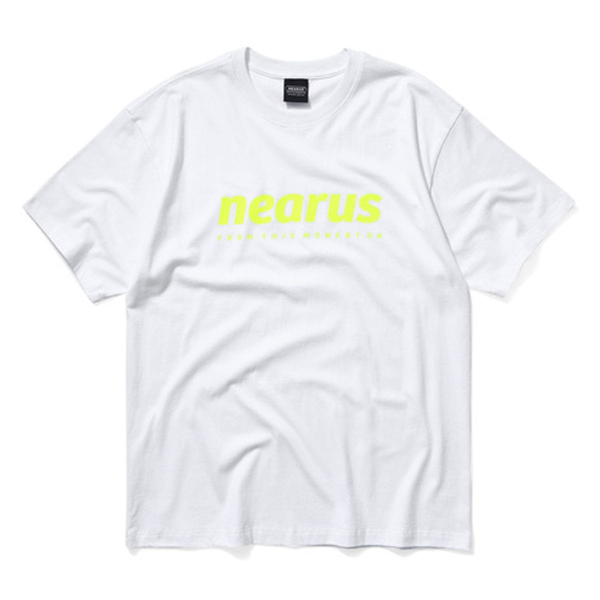 니어러스(NEARUS) 반팔티셔츠NEON LOGO OVER TEE