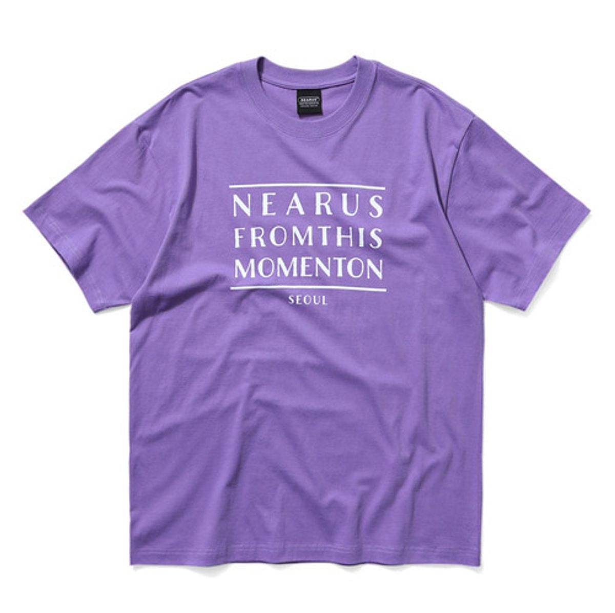 니어러스(NEARUS) 반팔티셔츠MOMENTON LOGO OVER TEE