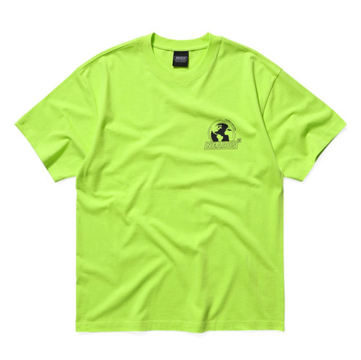 니어러스(NEARUS) 반팔티셔츠EARTH LOGO OVER TEE