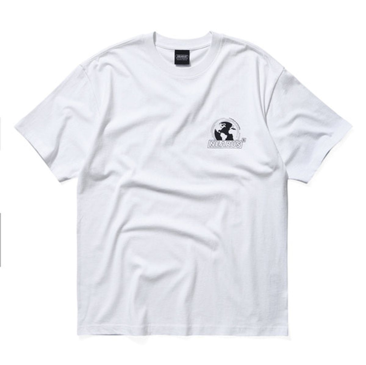 니어러스(NEARUS) 반팔티셔츠EARTH LOGO OVER TEE