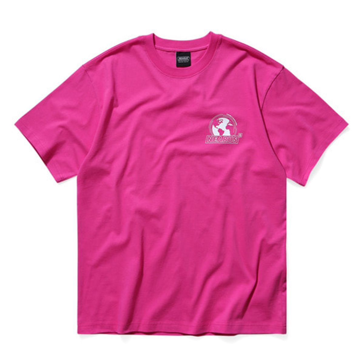 니어러스(NEARUS) 반팔티셔츠EARTH LOGO OVER TEE