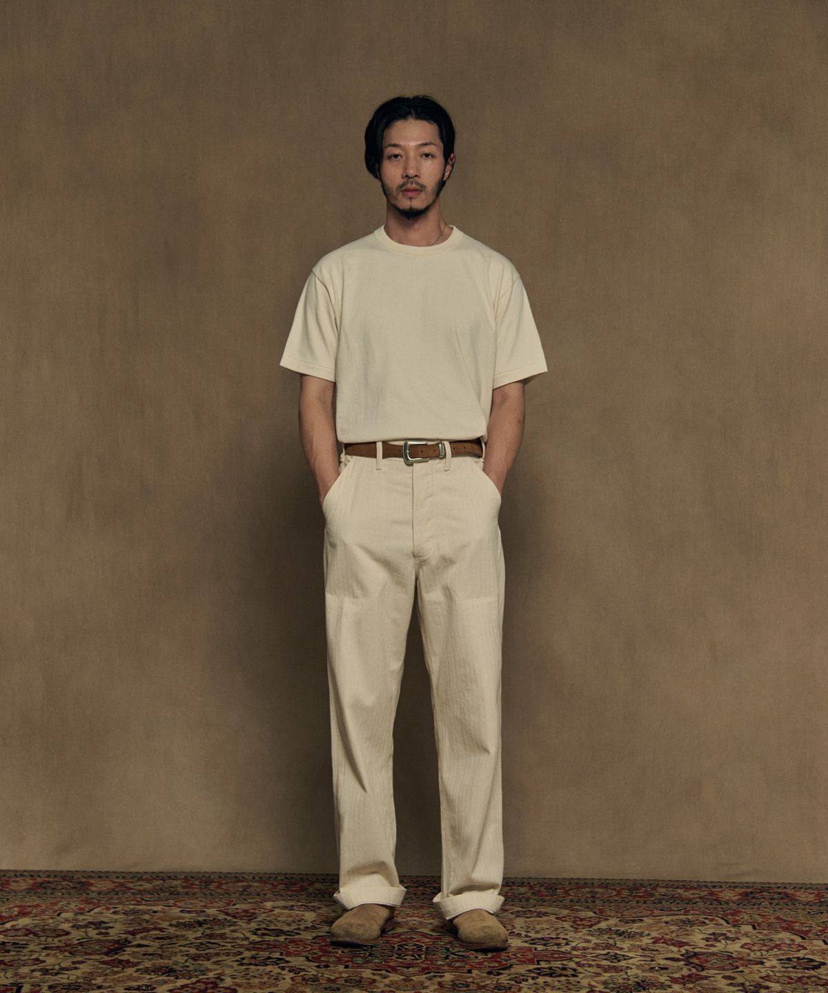 브론슨(BRONSON) Tompkins Loopwheeled Tubular Tee 4 Color