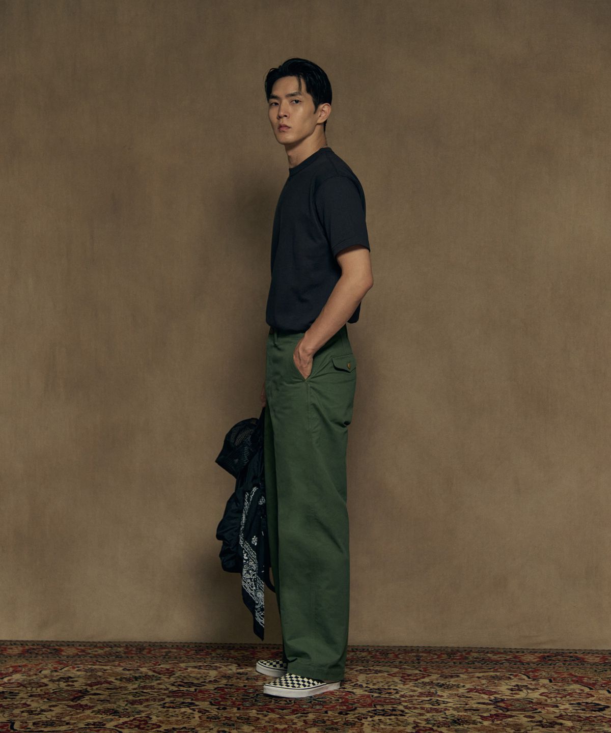 브론슨(BRONSON) Tompkins Loopwheeled Tubular Tee 4 Color